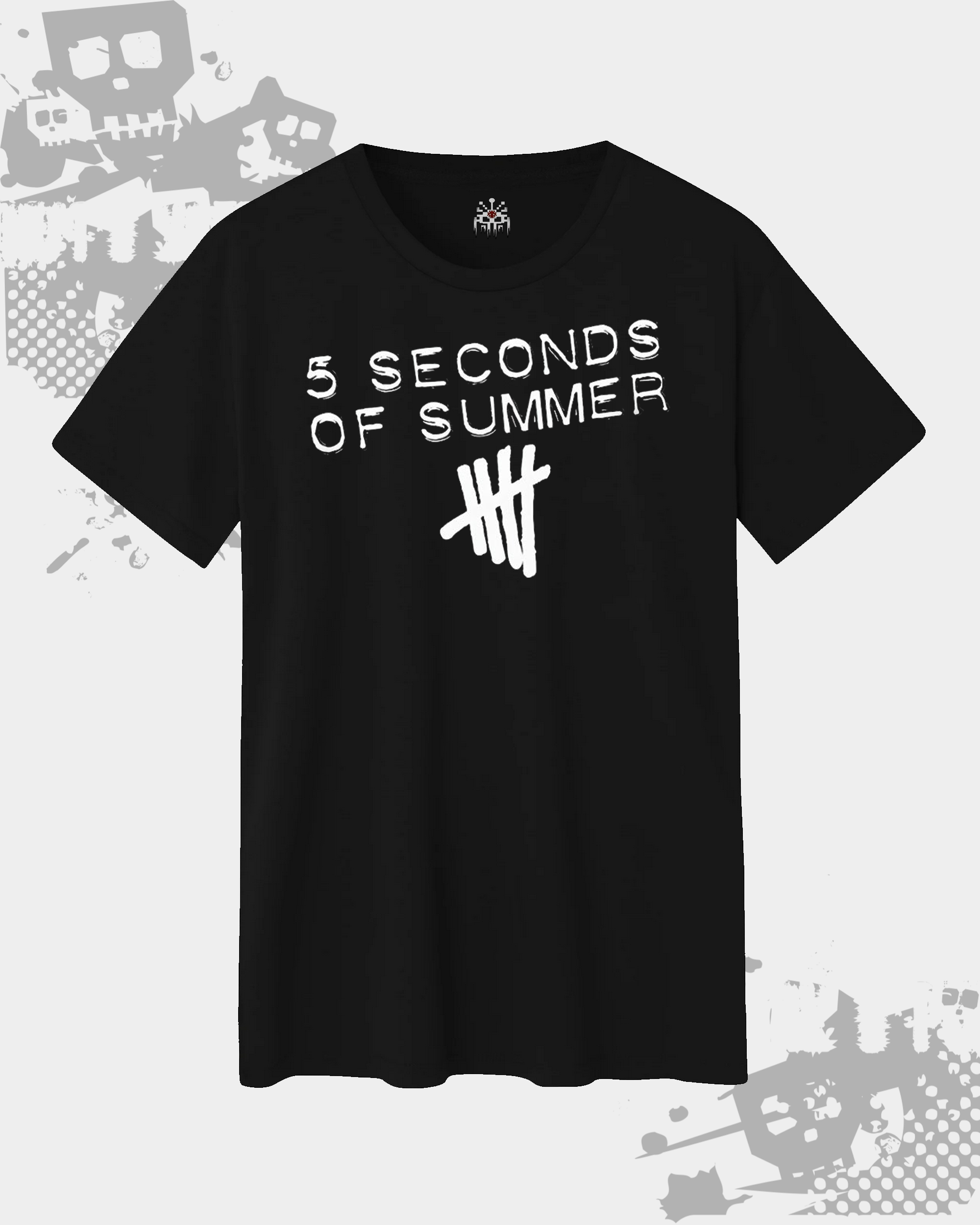 5 Seconds Of Summer Black Unisex T-shirt