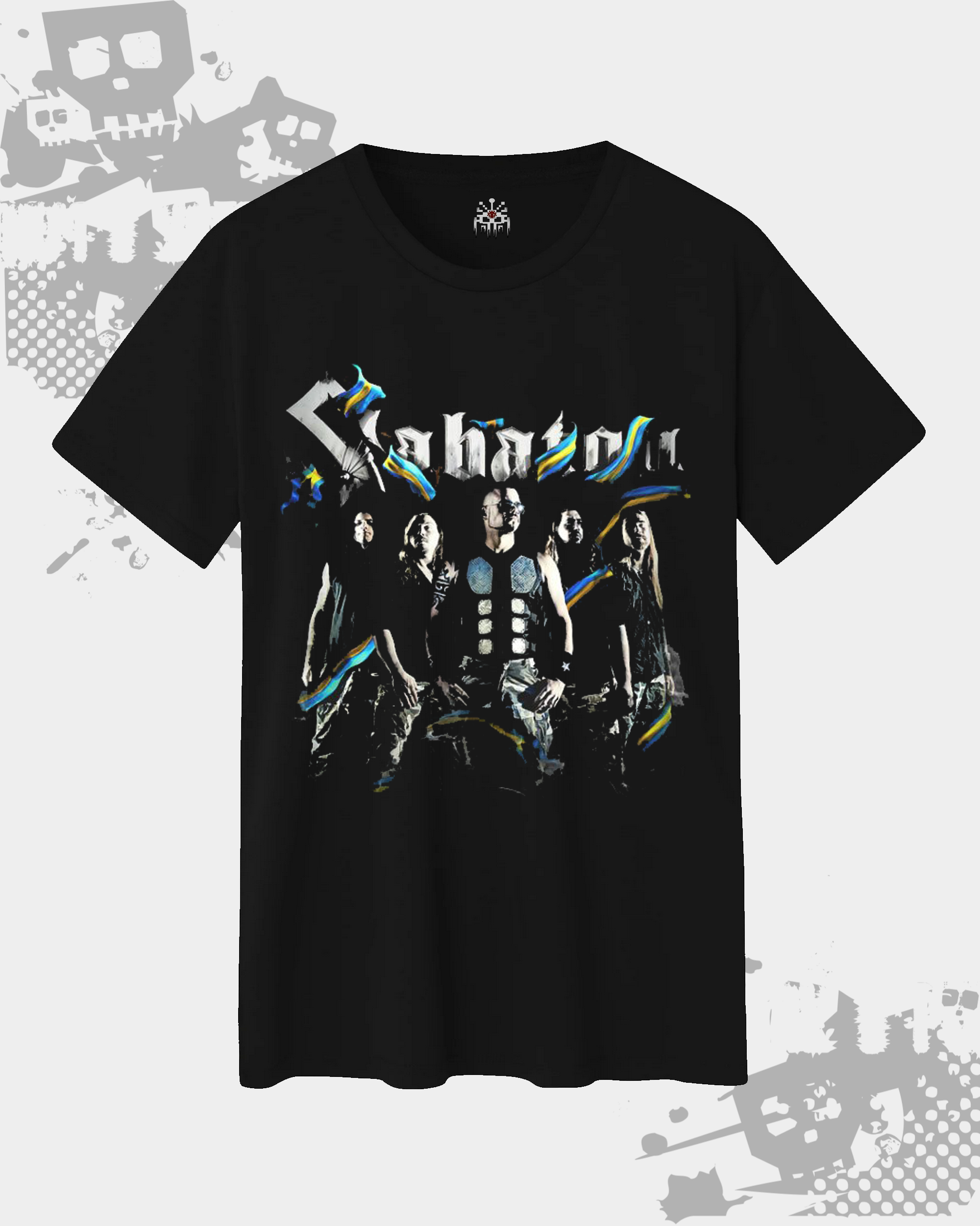 Sabaton Unisex Black T-shirt
