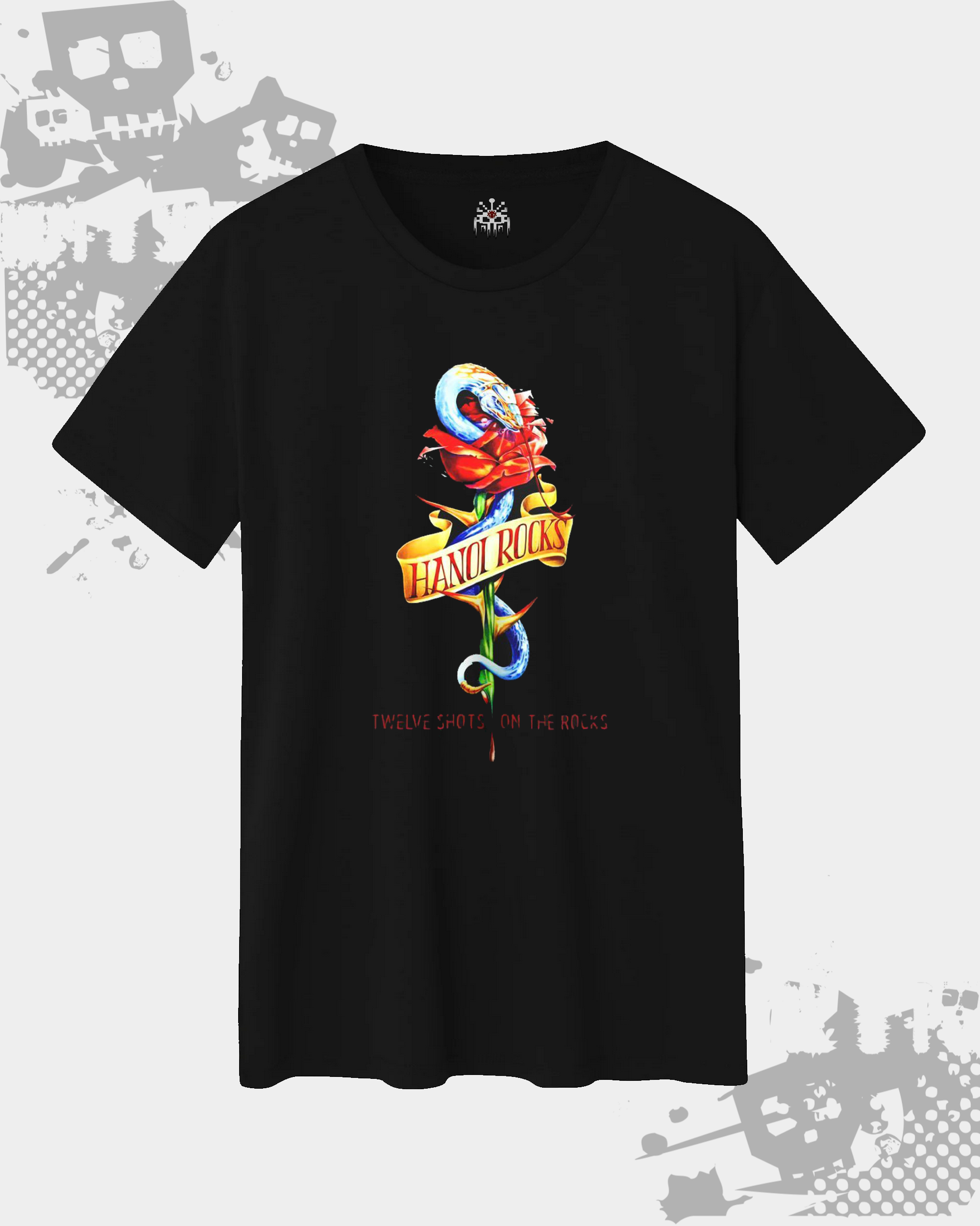 Hanoi Rocks Black Unisex T-Shirt