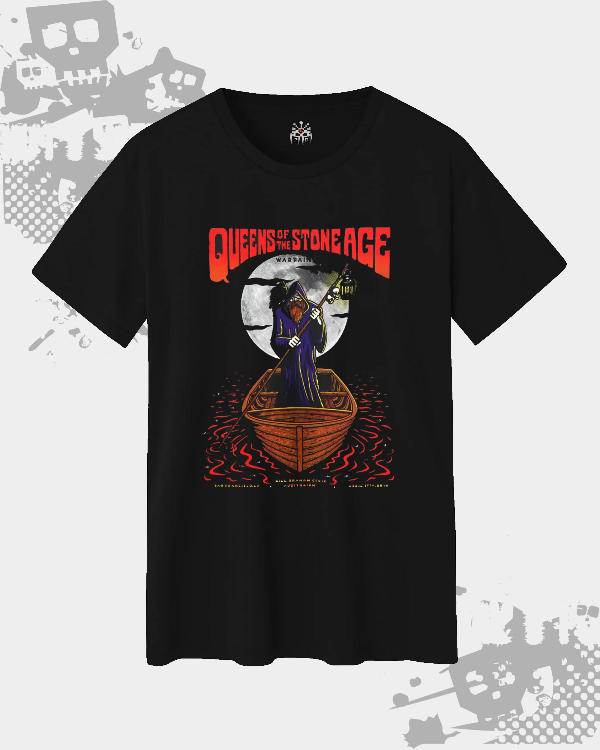 Queens of the Stone Age Black Unisex T-shirt