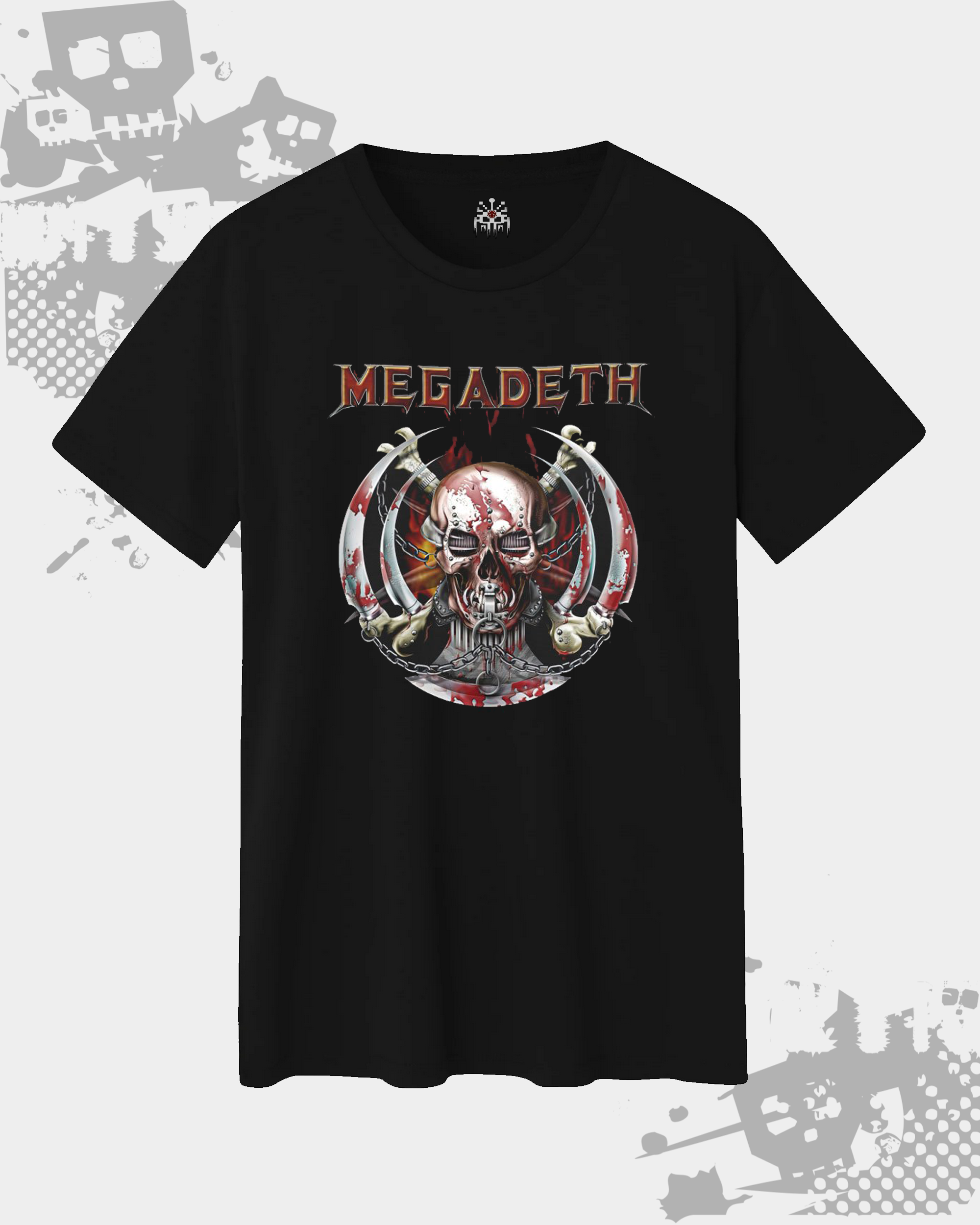 Megadeth Unisex Black T-Shirt