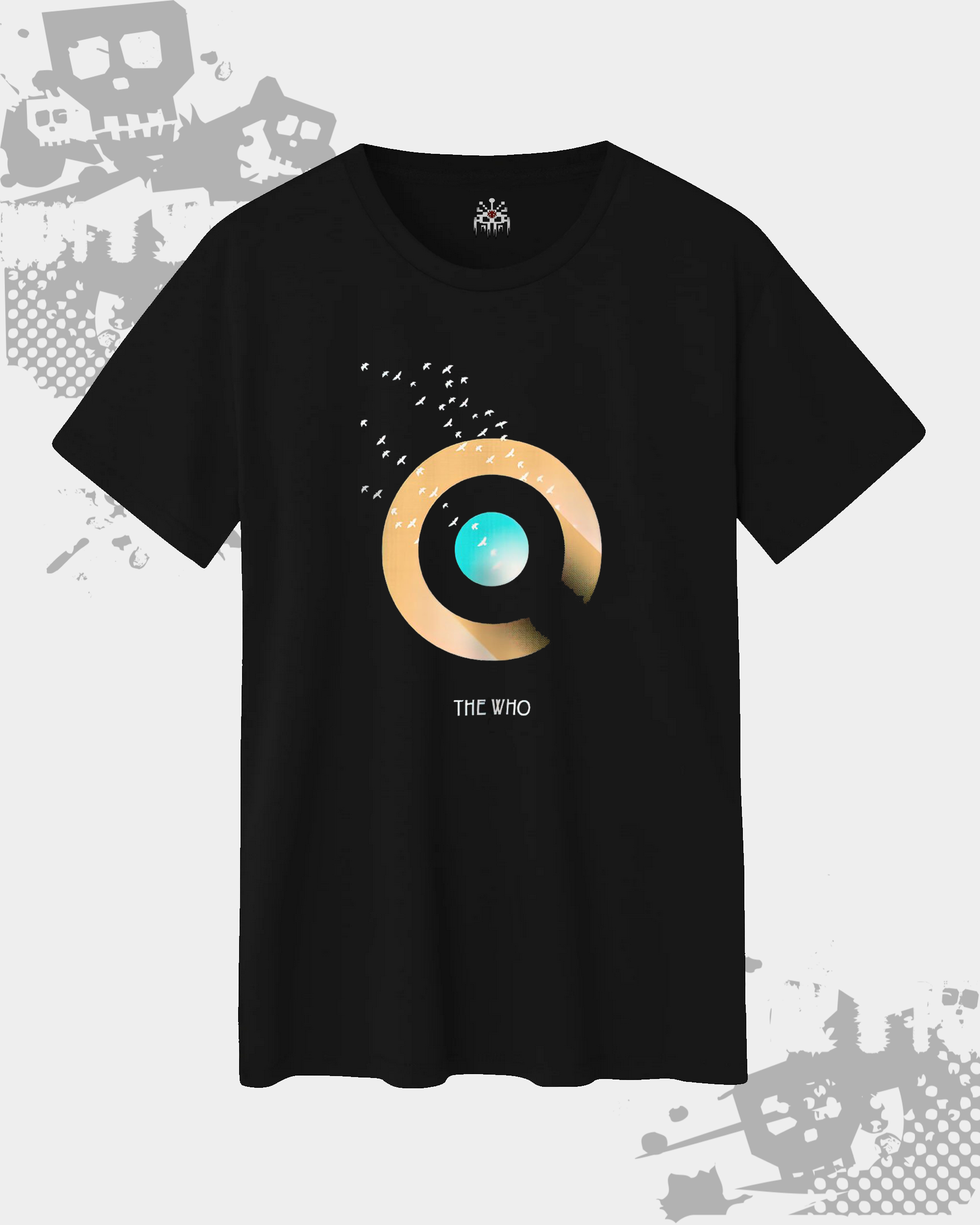 The Who Black Unisex T-Shirt