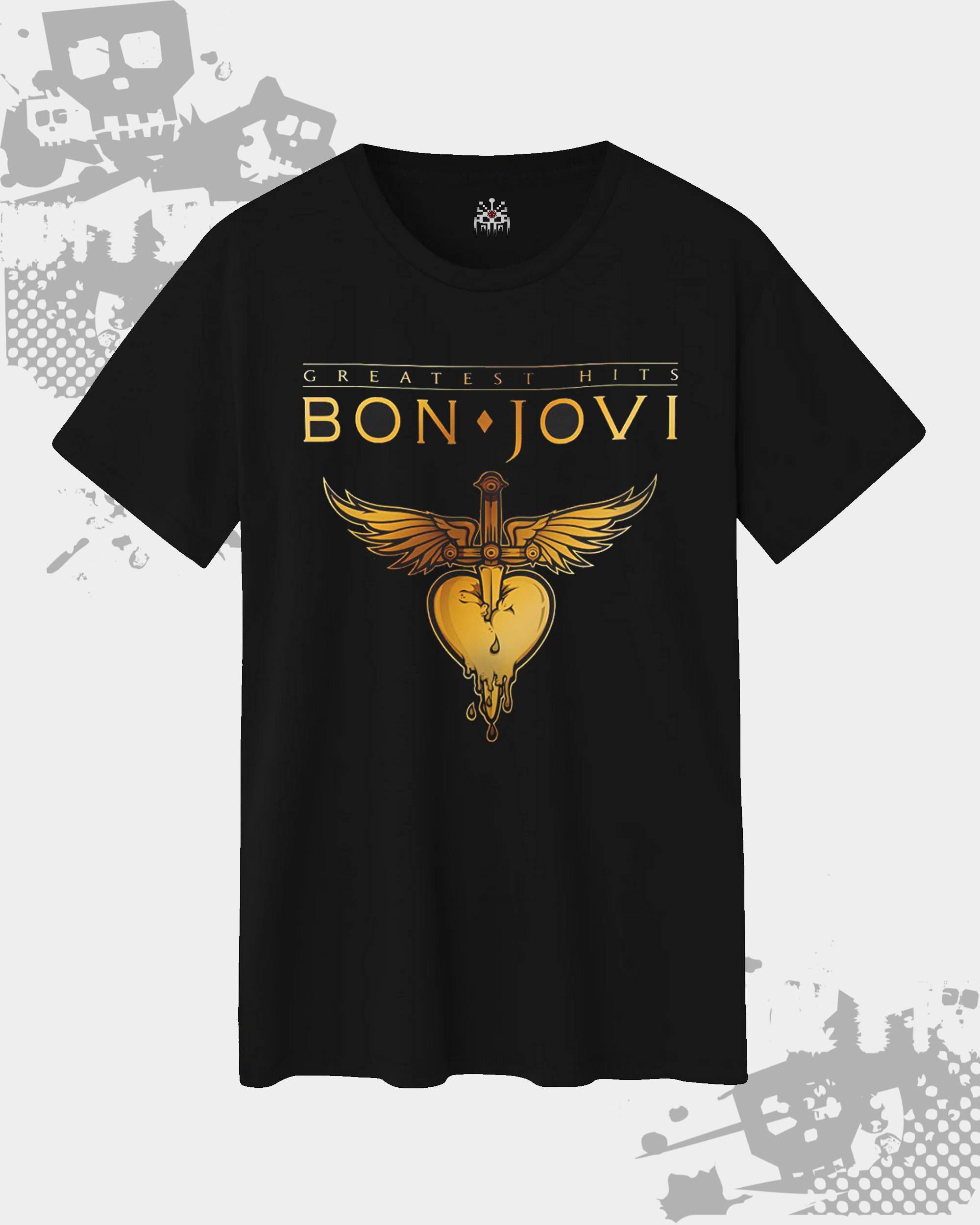Bon Jovi Black Unisex T-Shirt