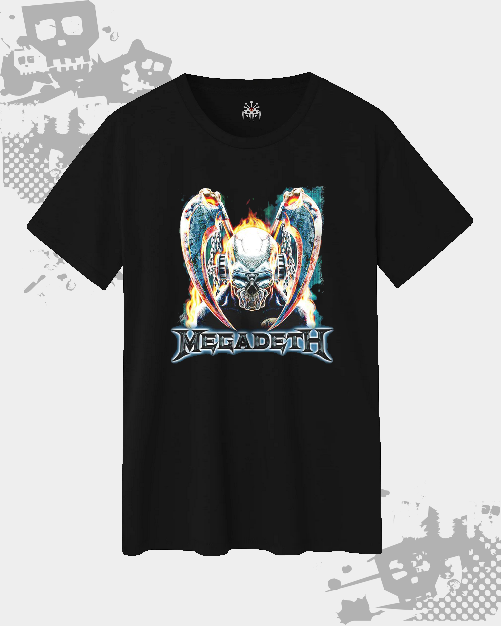 Megadeth Unisex Black T-Shirt