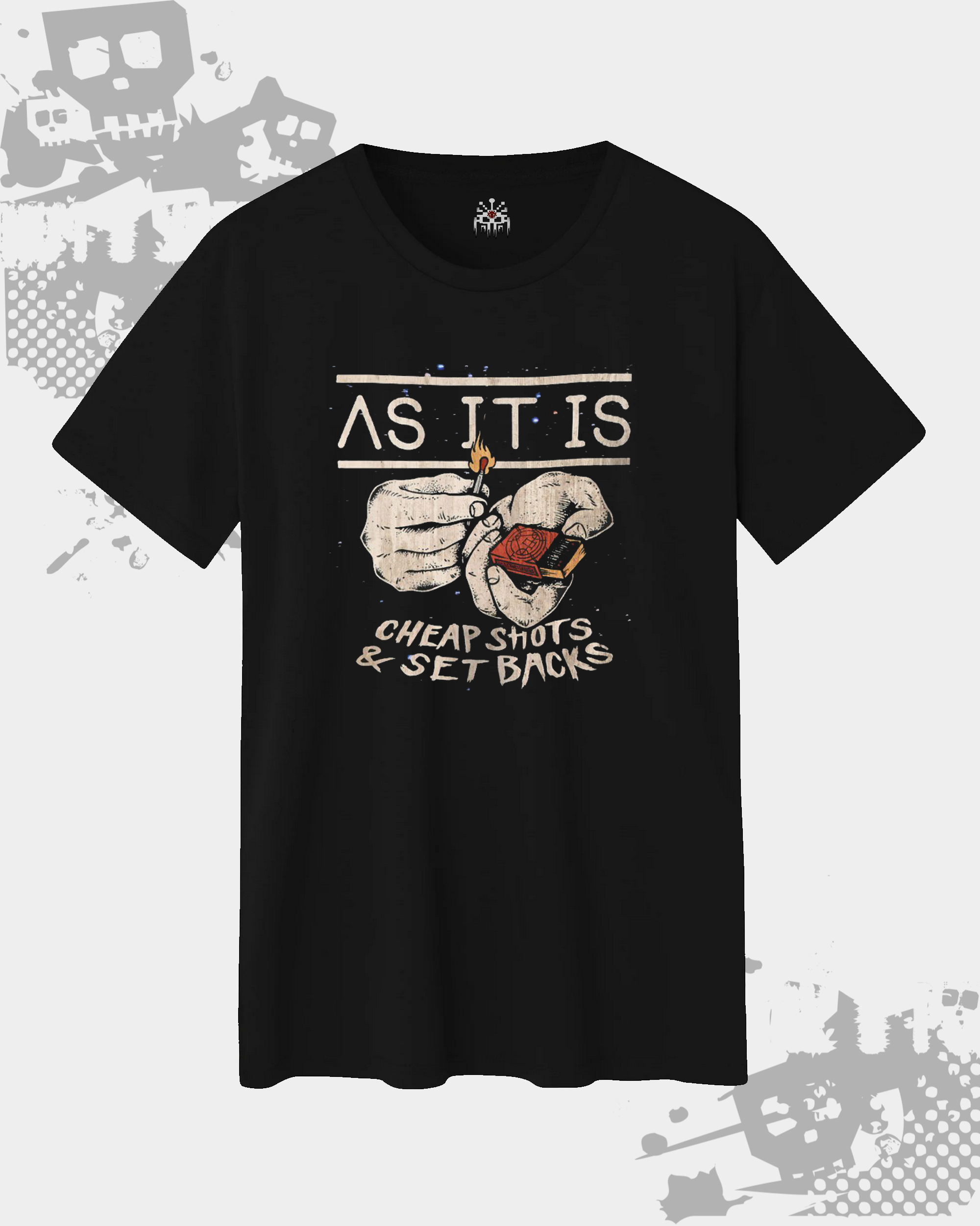 As It Is Black Unisex T-Shirt