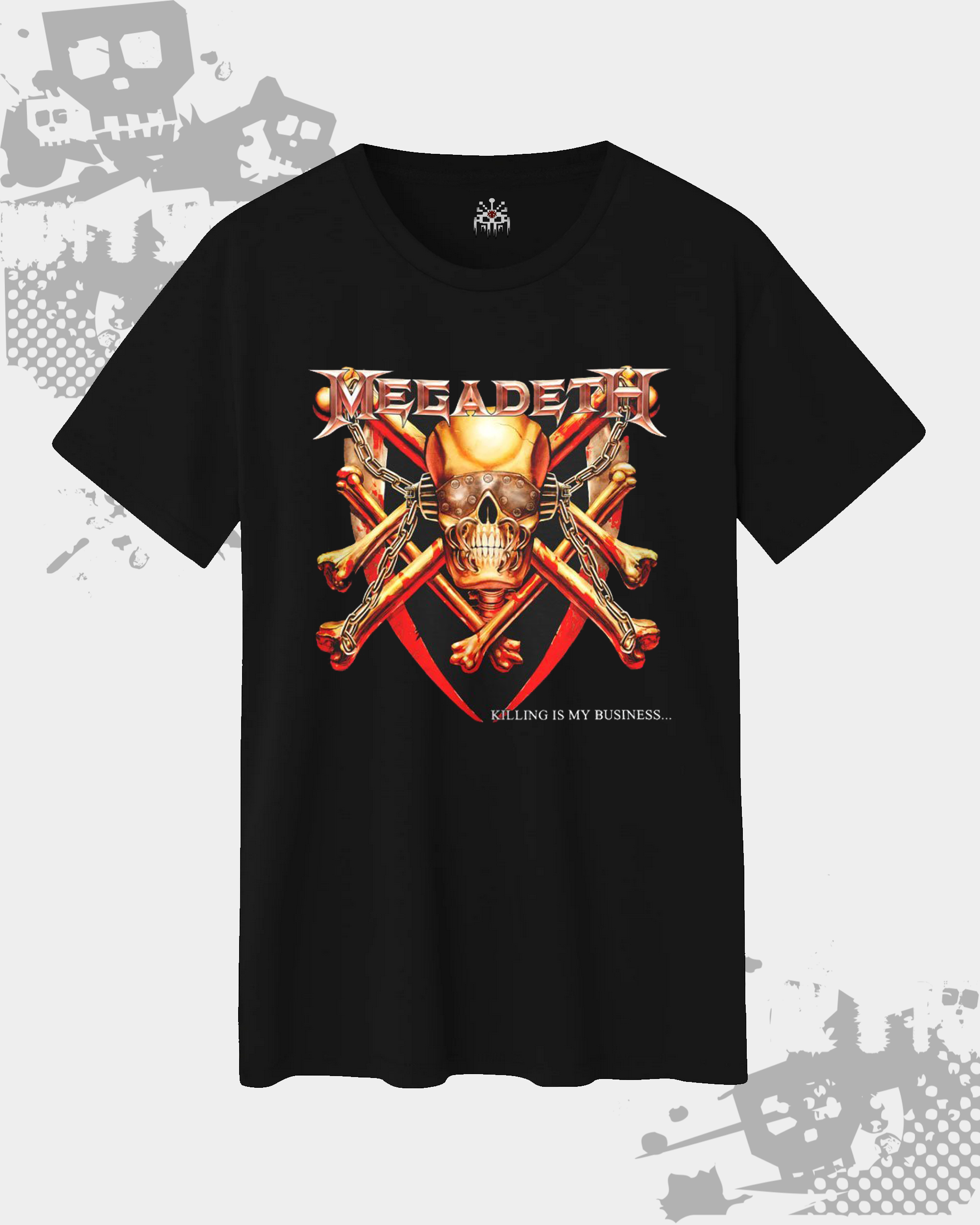 Megadeth Unisex Black T-Shirt