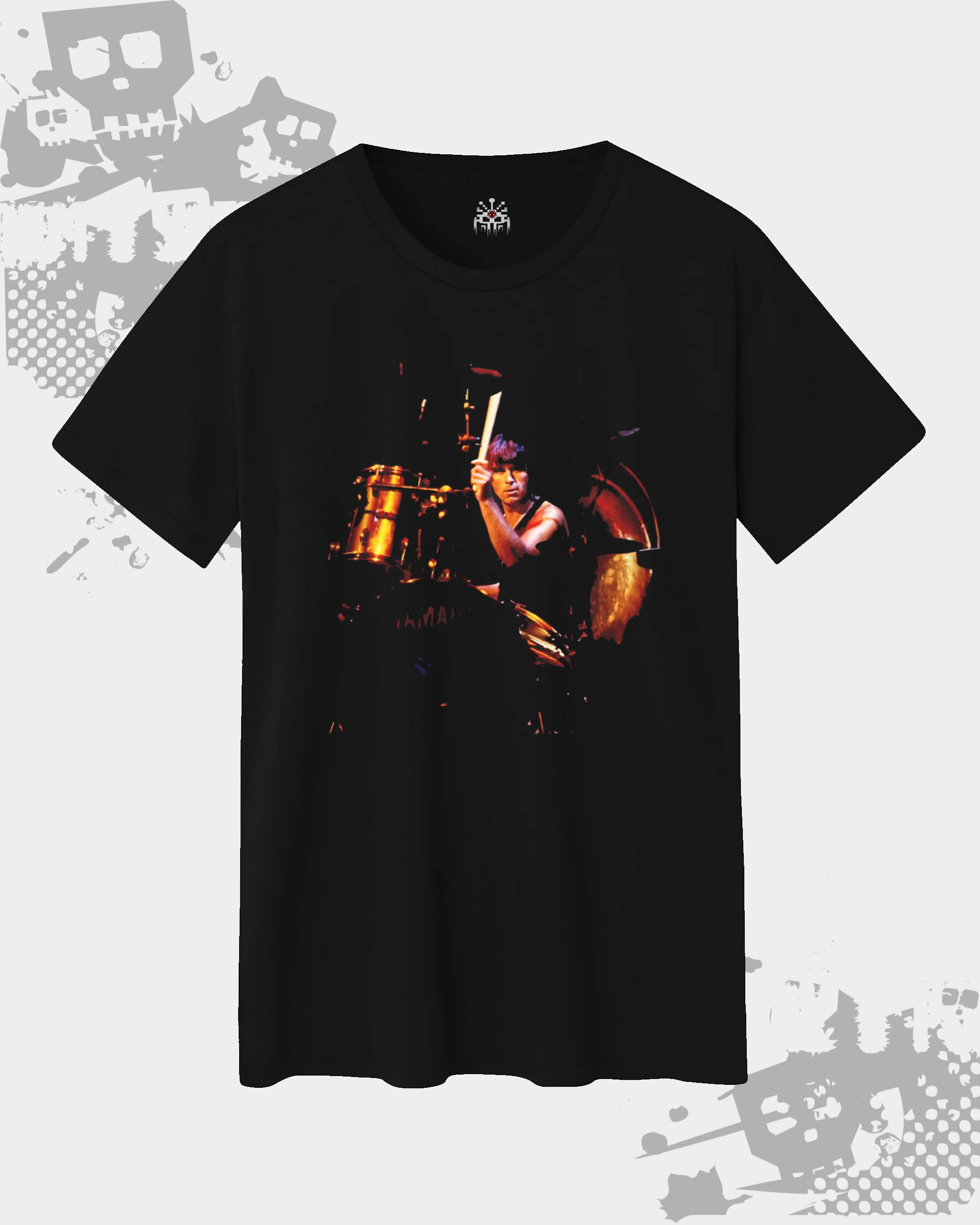 Cozy Powell Black Unisex T-Shirt