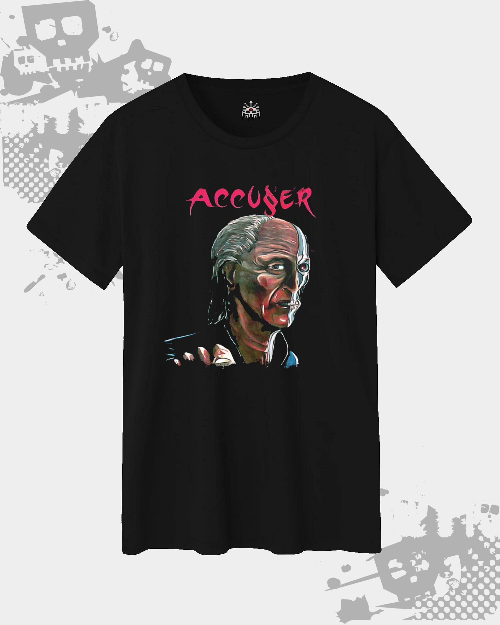 Accuser Black Unisex T-Shirt