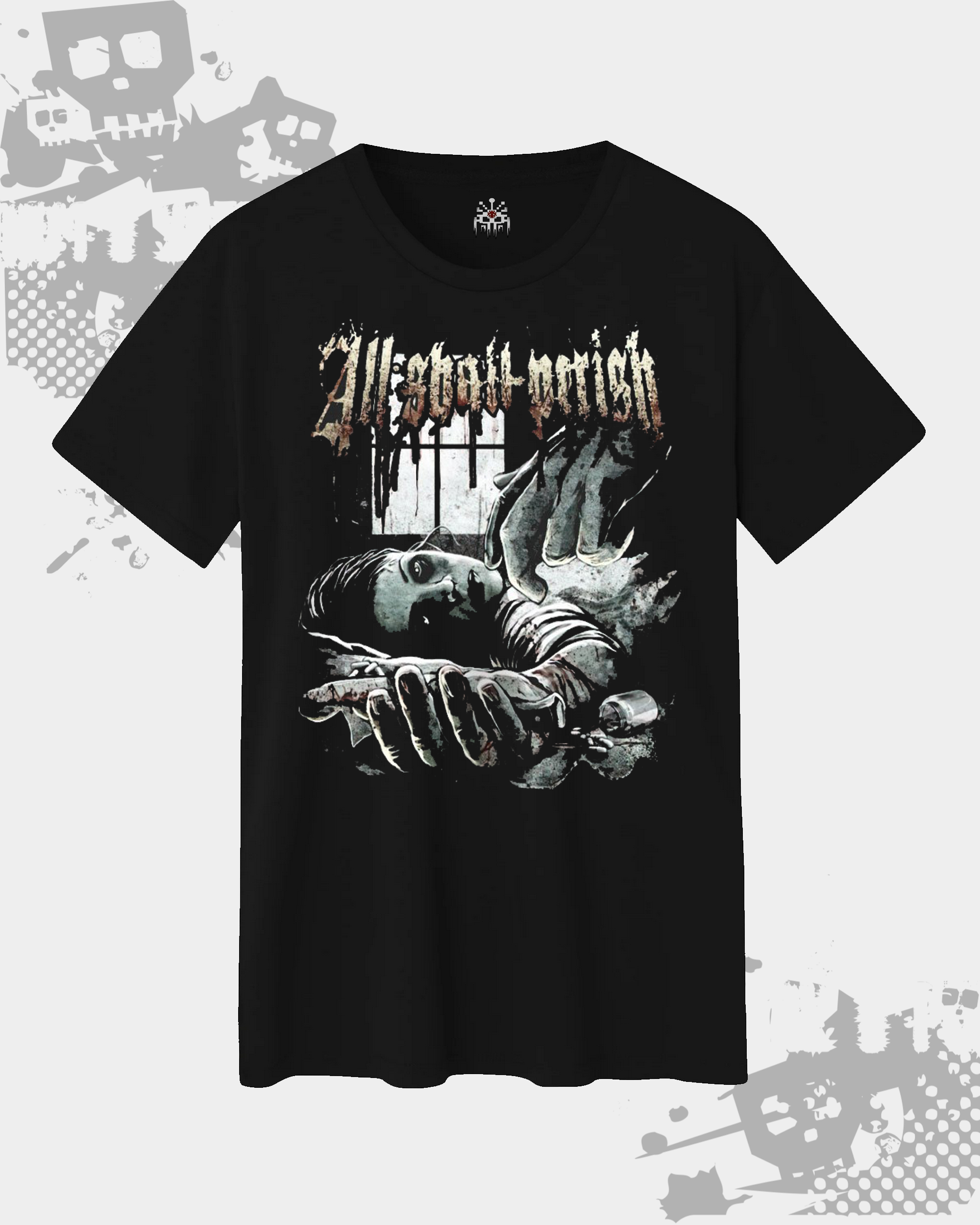 All Shall Perish Black Unisex T-Shirt