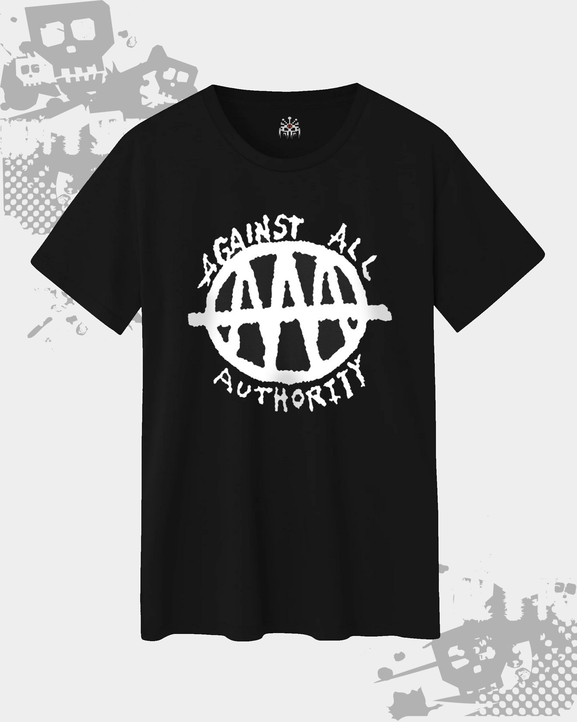 Against All Authority Black Unisex T-Shirt