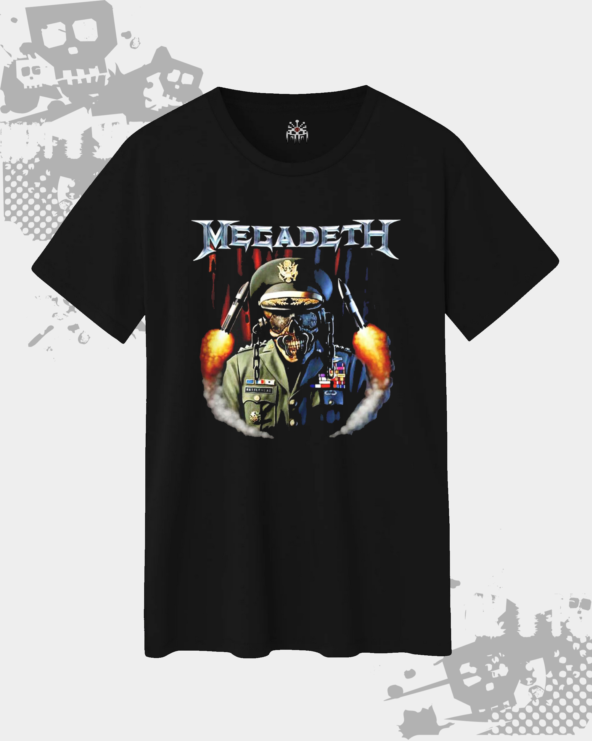 Megadeth Unisex Black T-Shirt
