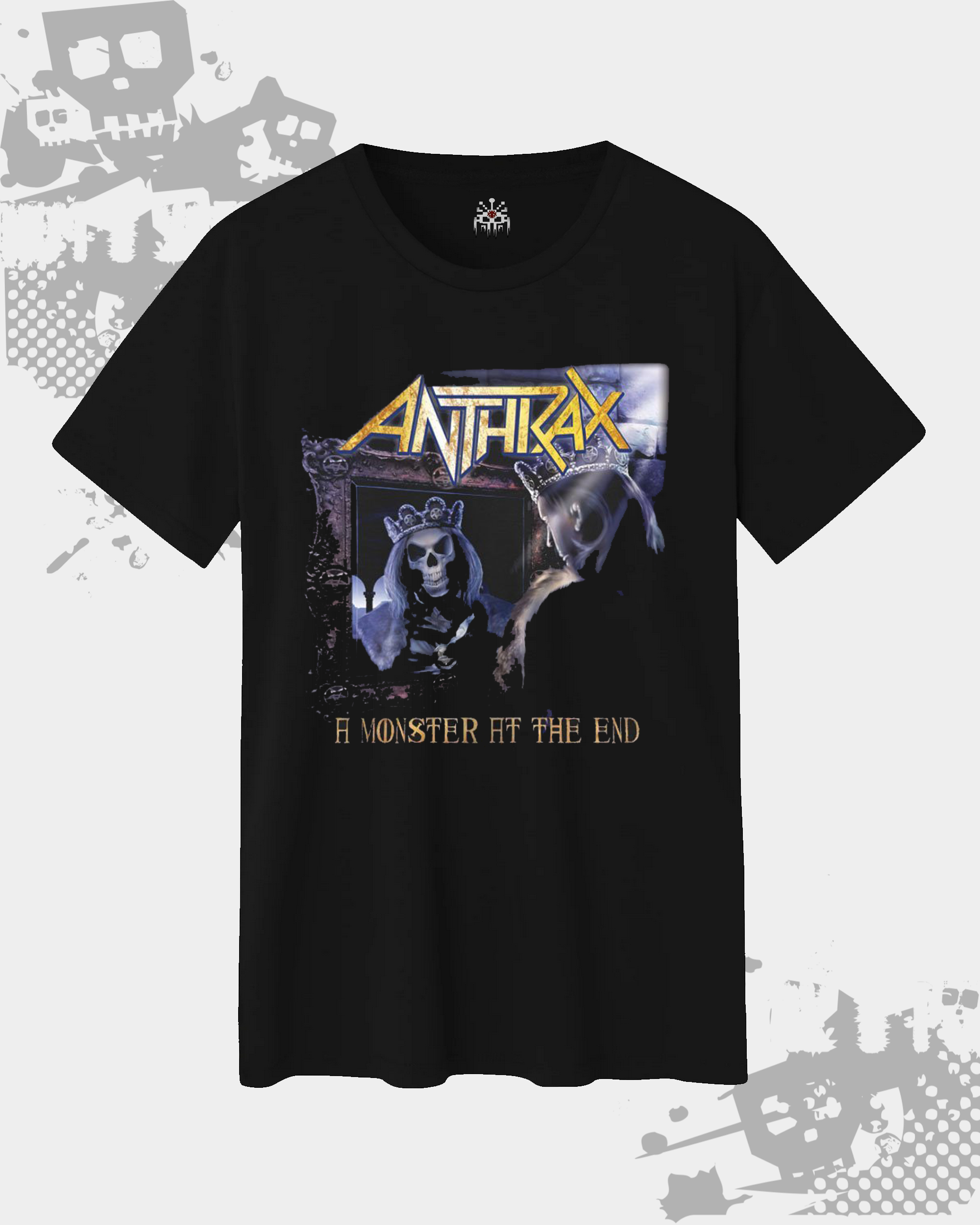 Anthrax Black Unisex T-Shirt