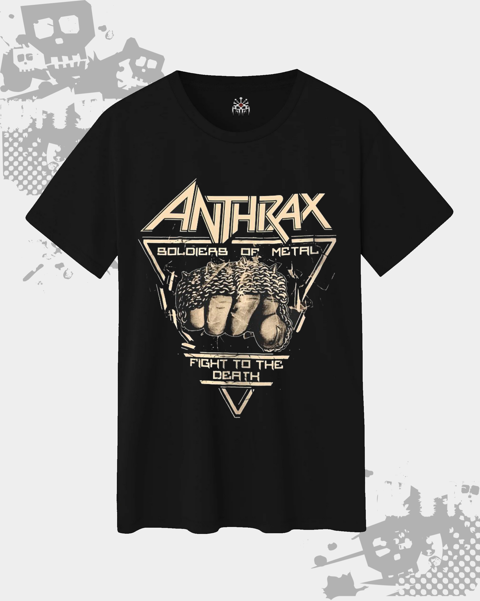Anthrax Black Unisex T-Shirt