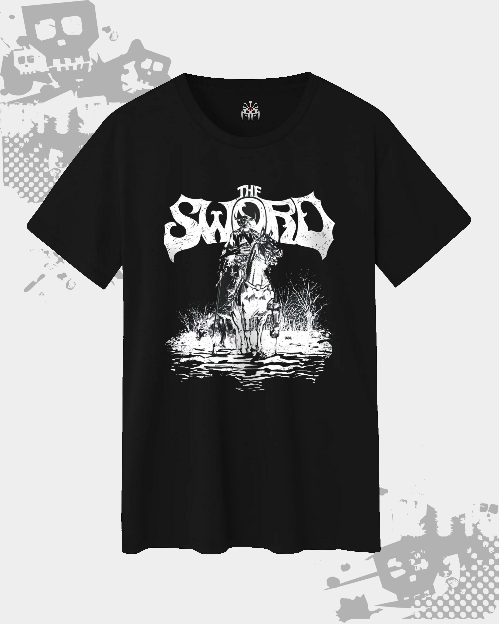 The Sword Unisex Black T-shirt