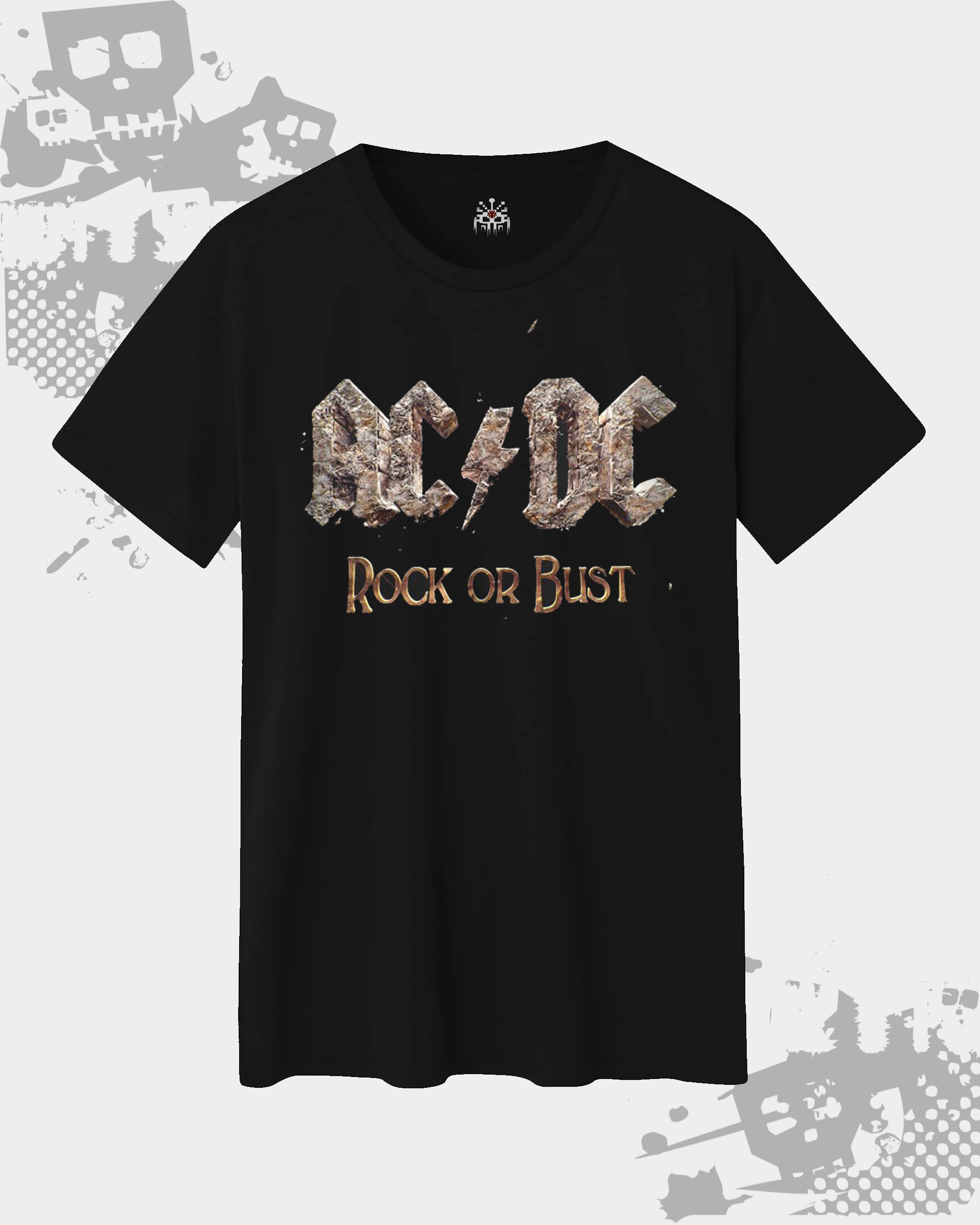 AC/DC Rock Or Bust Black Unisex T-Shirt