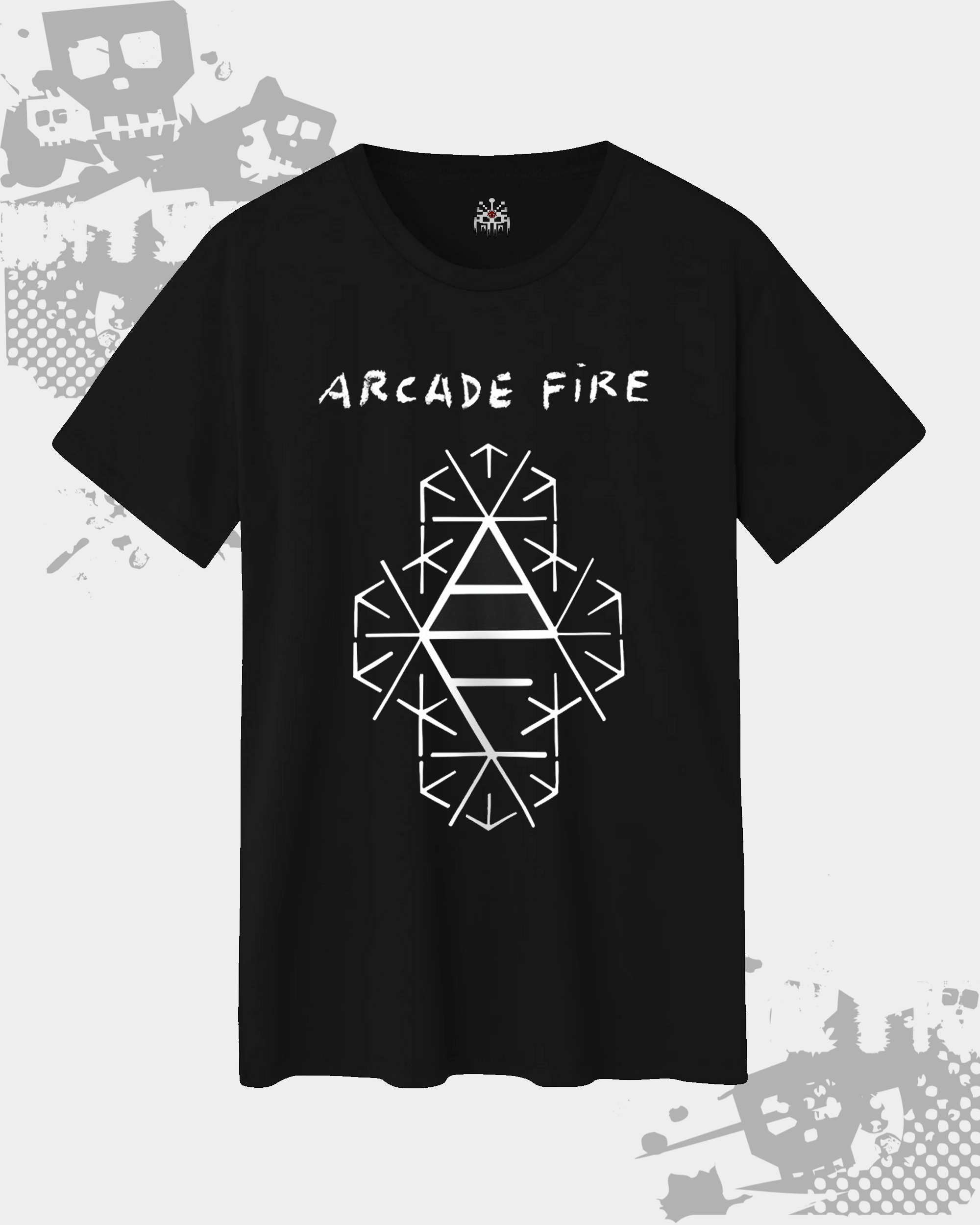 Arcade Fire Black Unisex T-Shirt