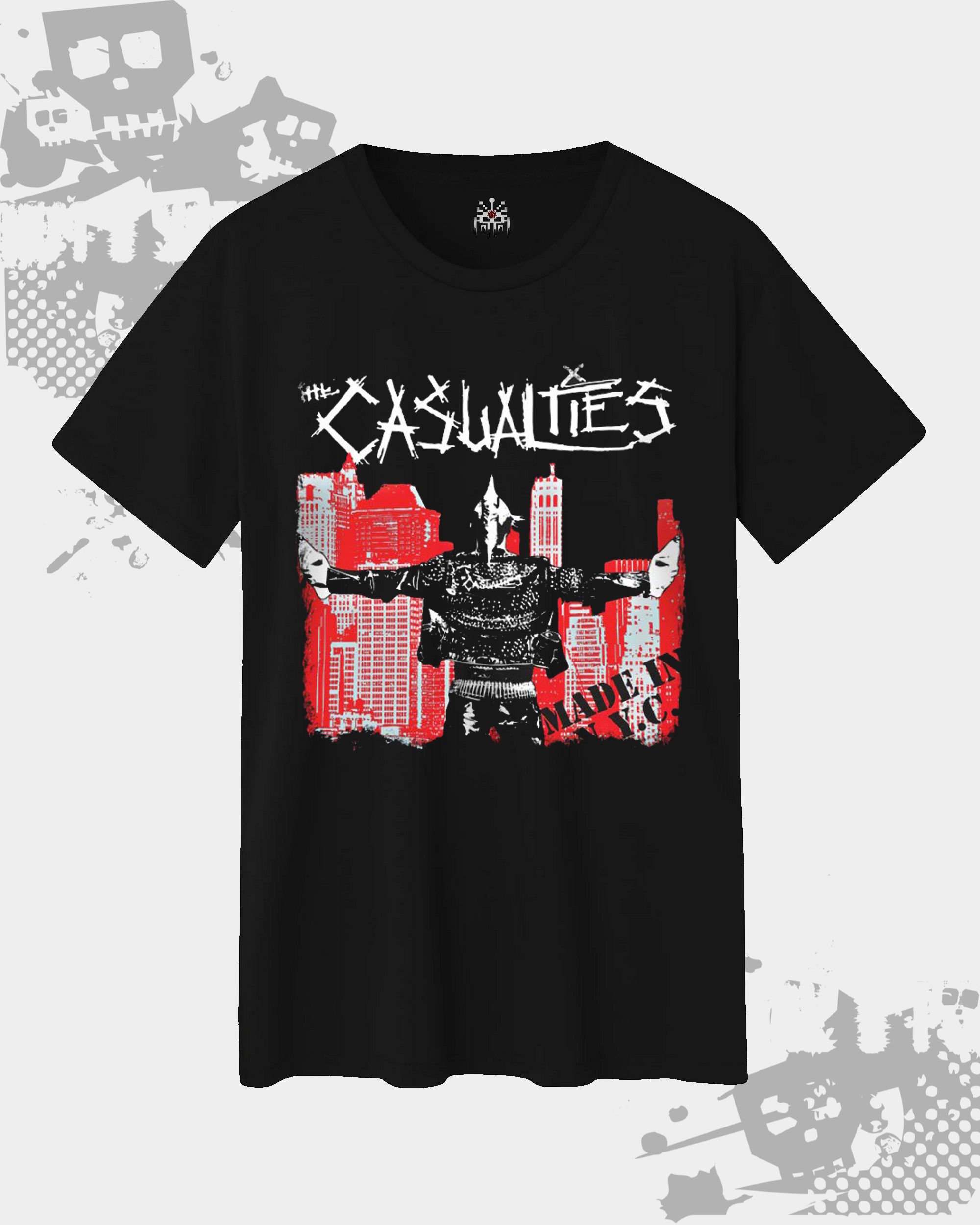 Casualties Black Unisex T-Shirt