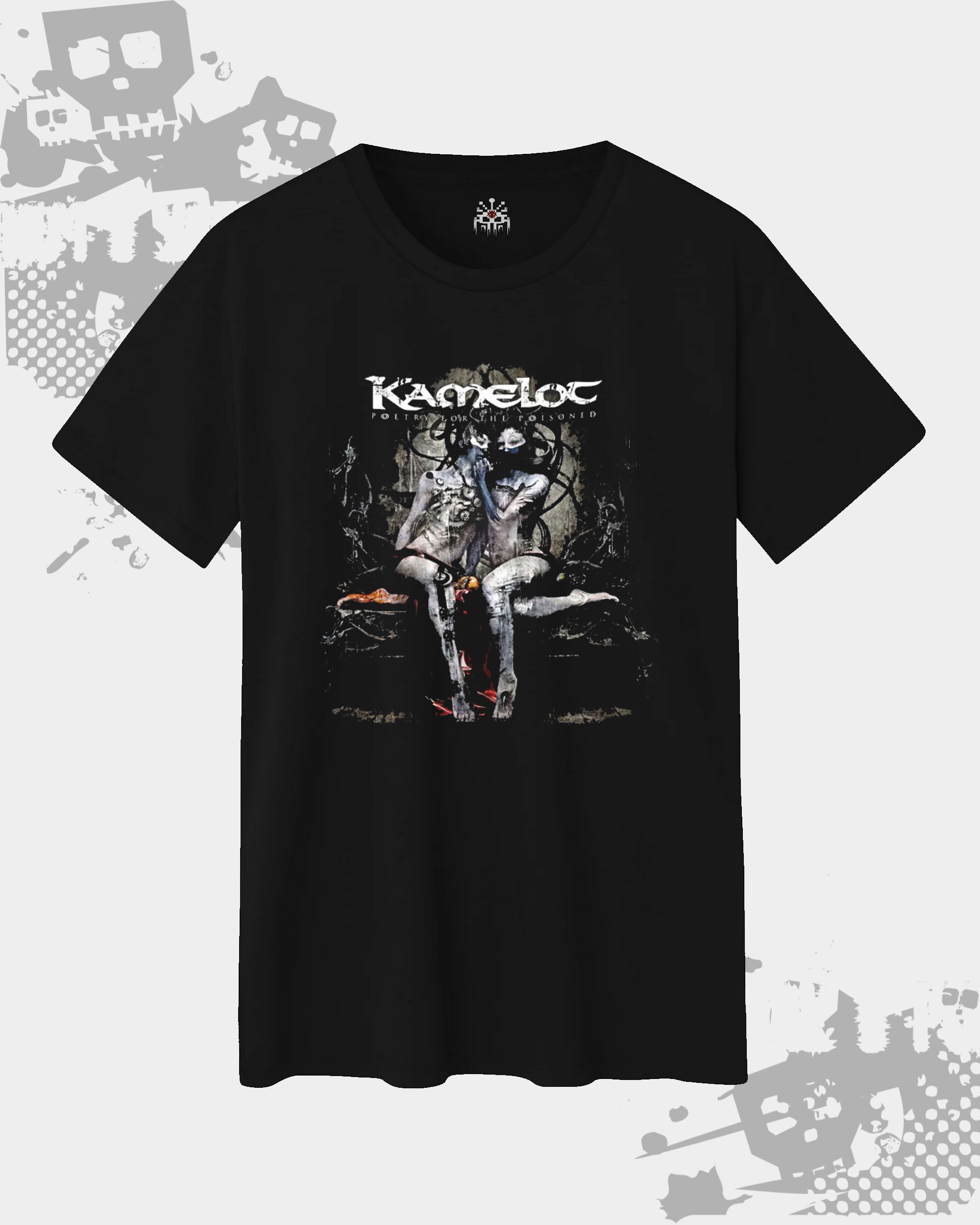 Kamelot Black Unisex T-Shirt