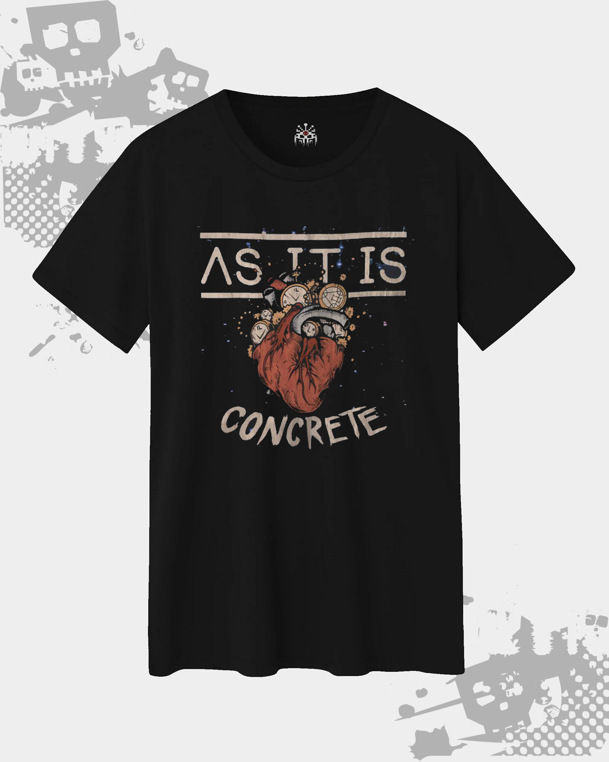 As It Is Black Unisex T-Shirt