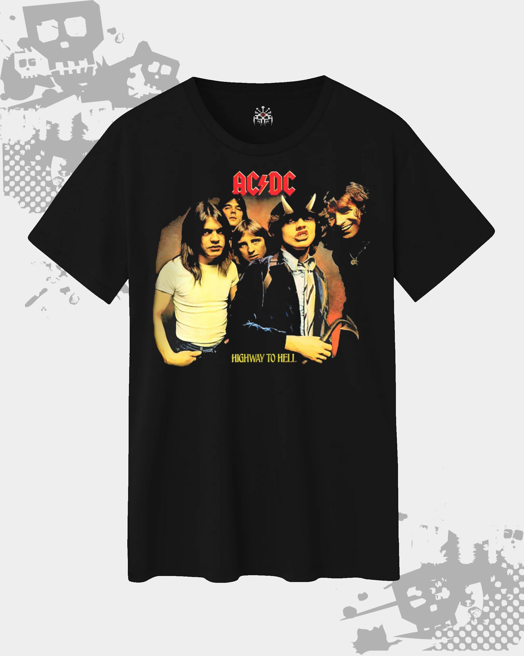 AC/DC Highway To Hell Black Unisex T-Shirt