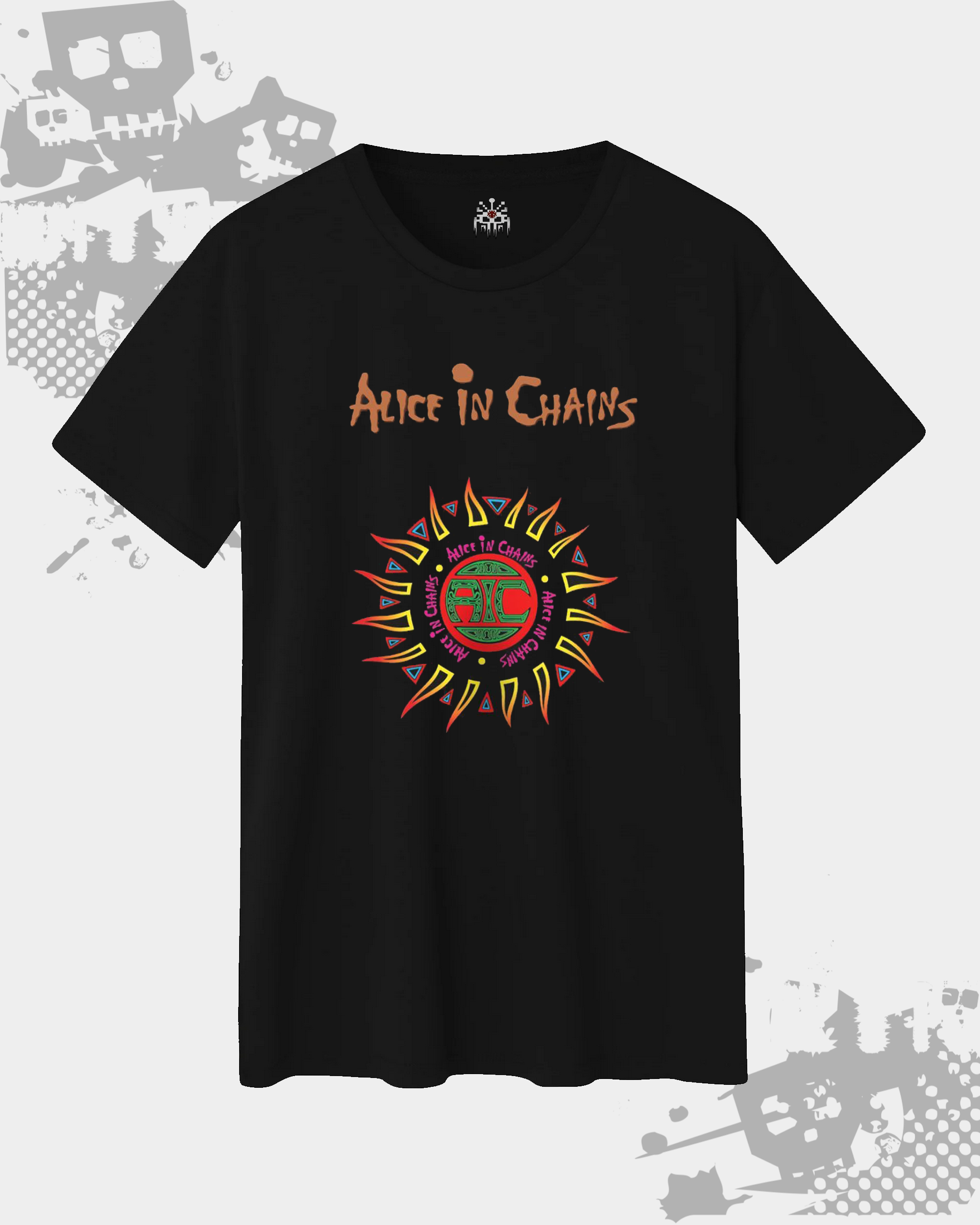 Alice in Chains Black Unisex T-Shirt