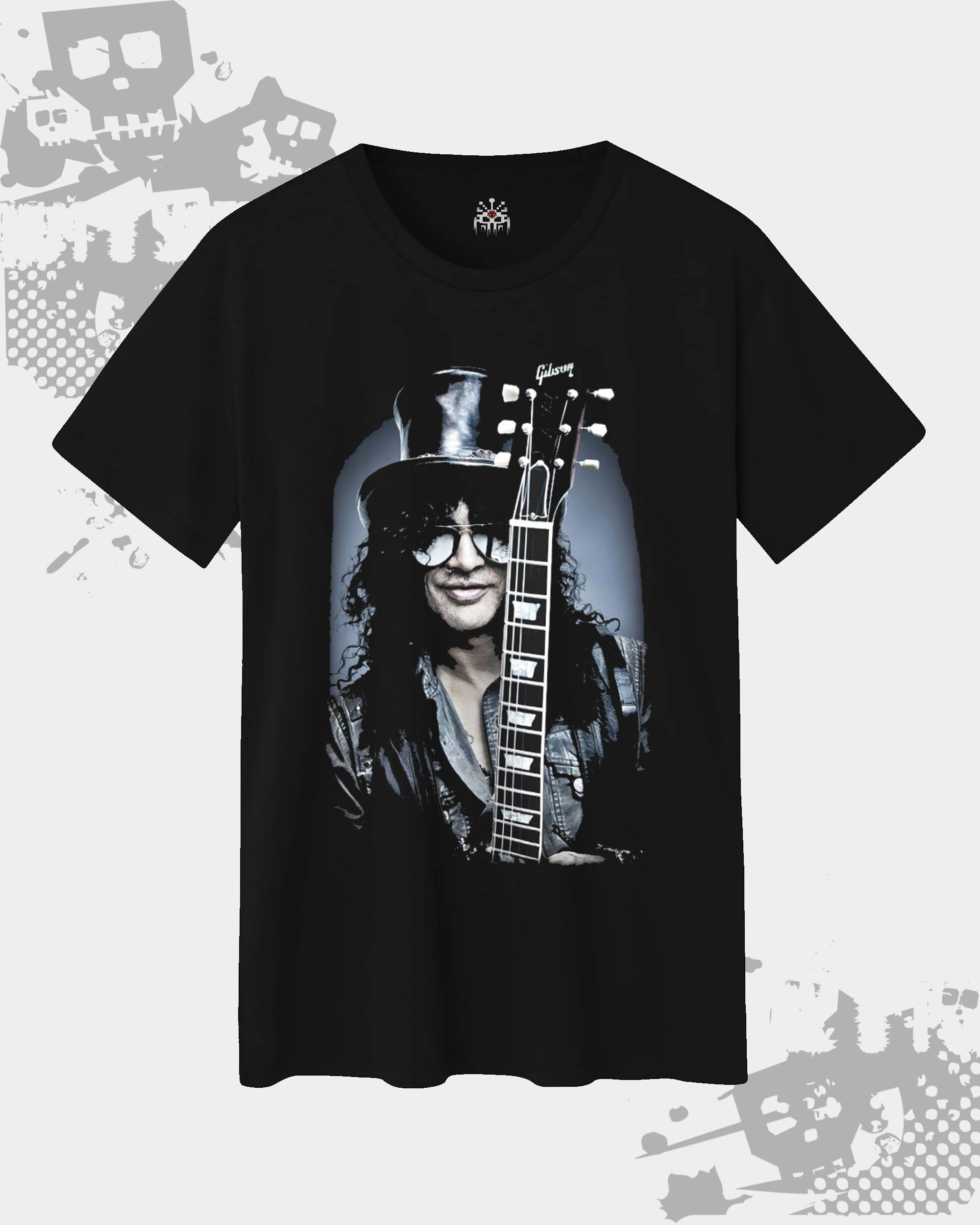 Slash Unisex Black T-shirt