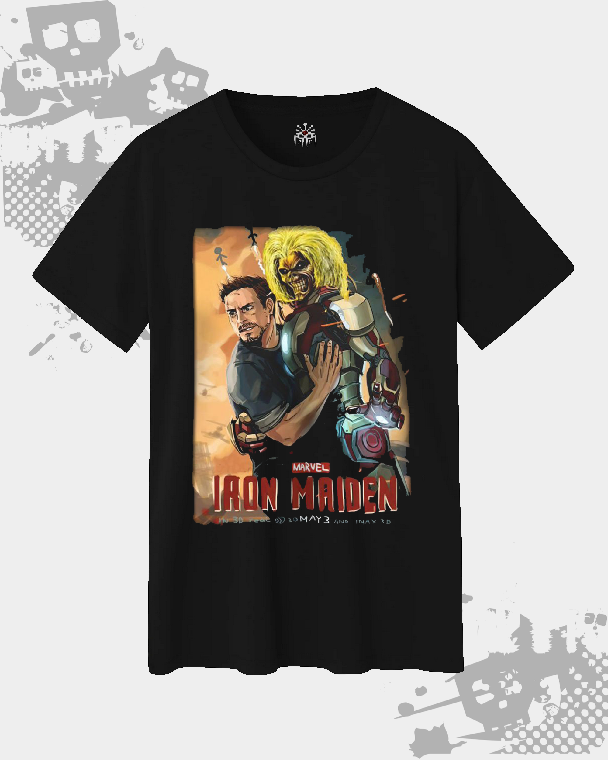 Iron Maiden Black Unisex T-Shirt