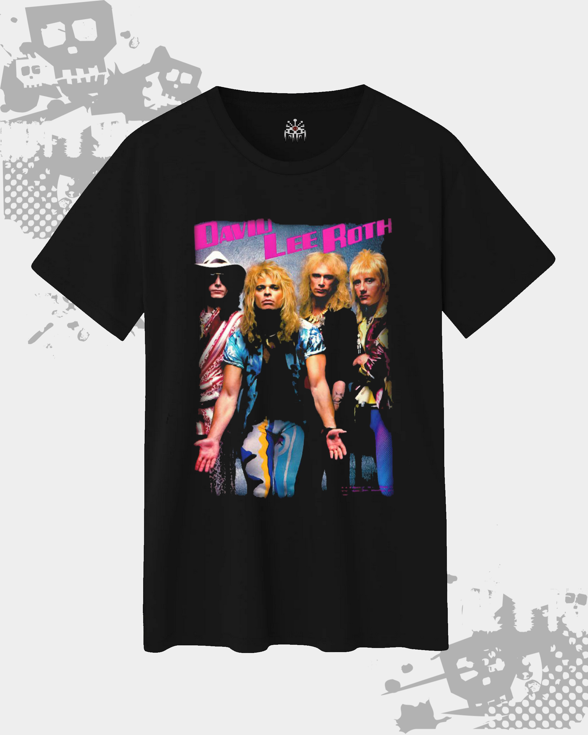 David Lee Roth Band Black Unisex T-Shirt