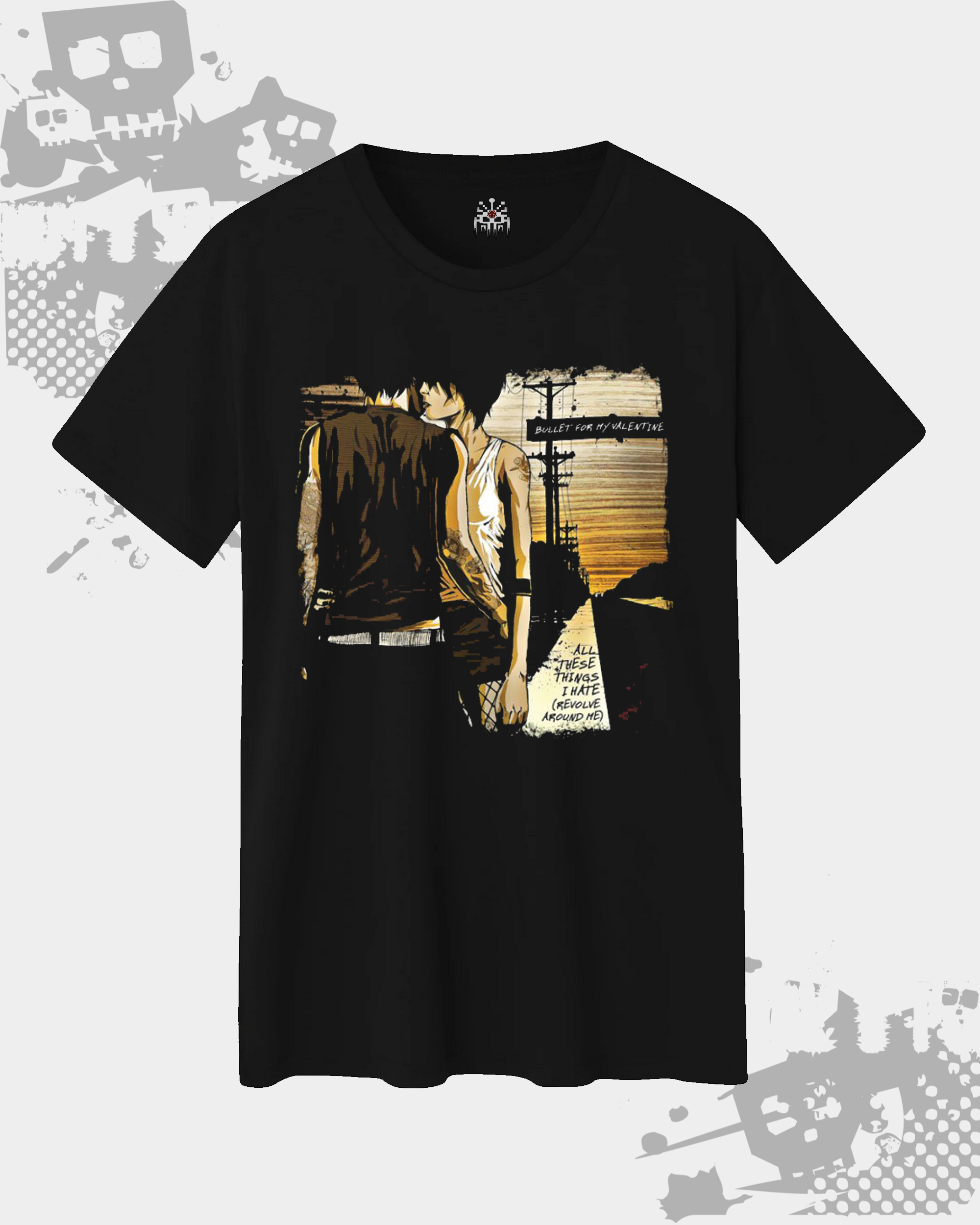 Bullet For My Valentine Black Unisex T-Shirt