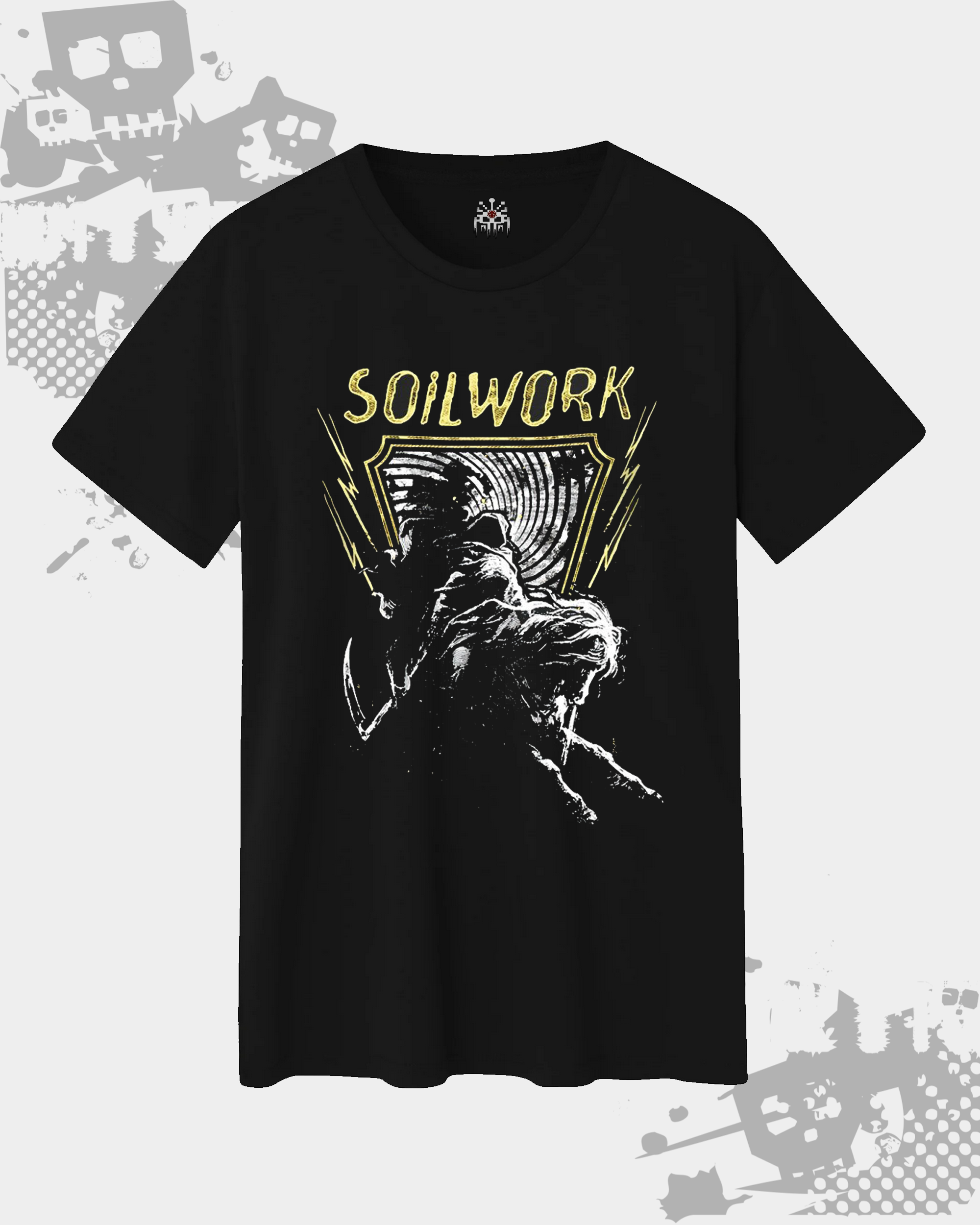 Soilwork Black Unisex T-shirt
