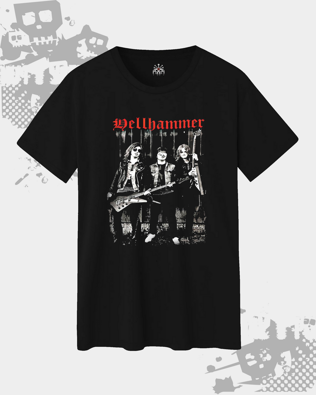 Hellhammer Black Unisex T-Shirt