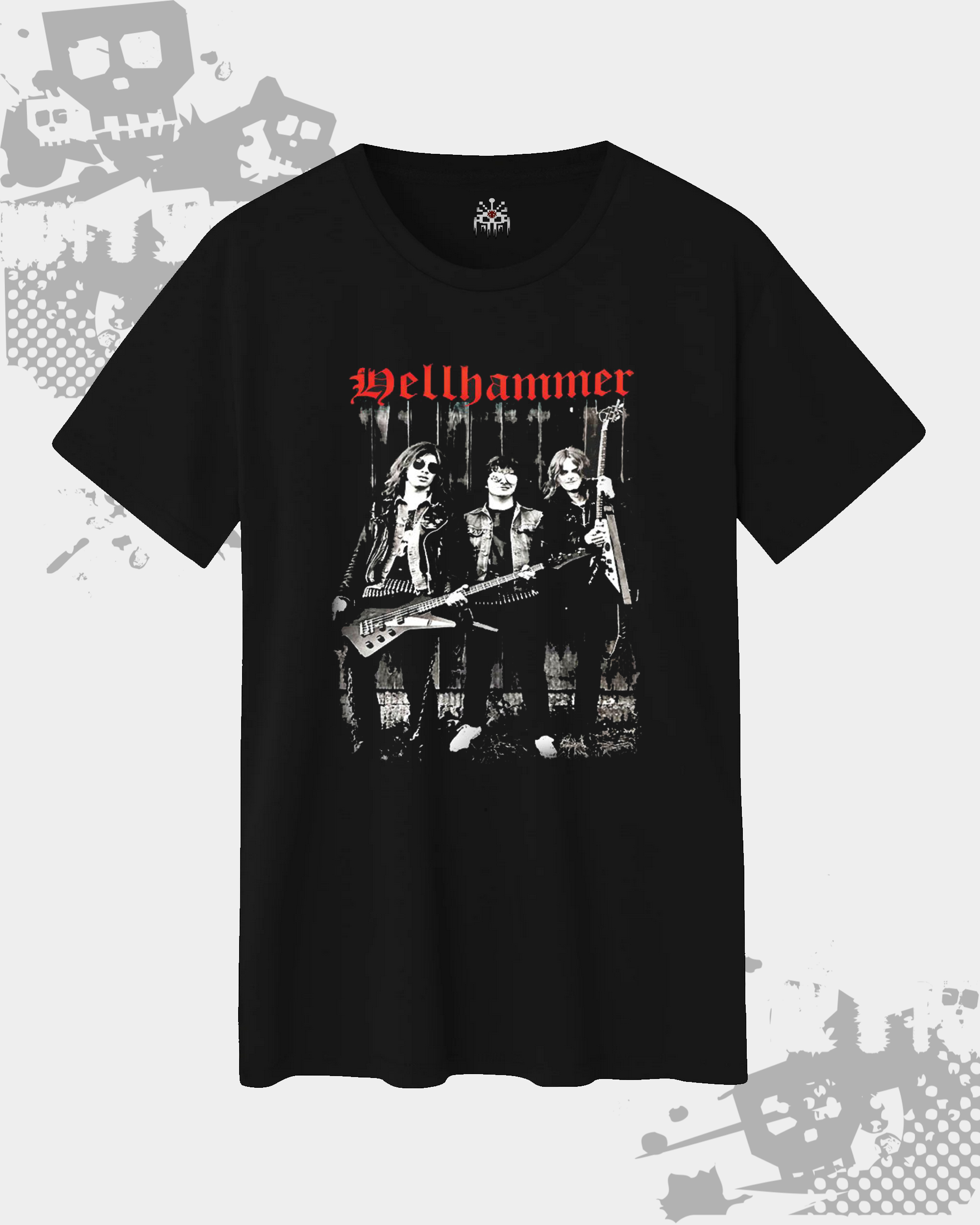 Hellhammer Black Unisex T-Shirt