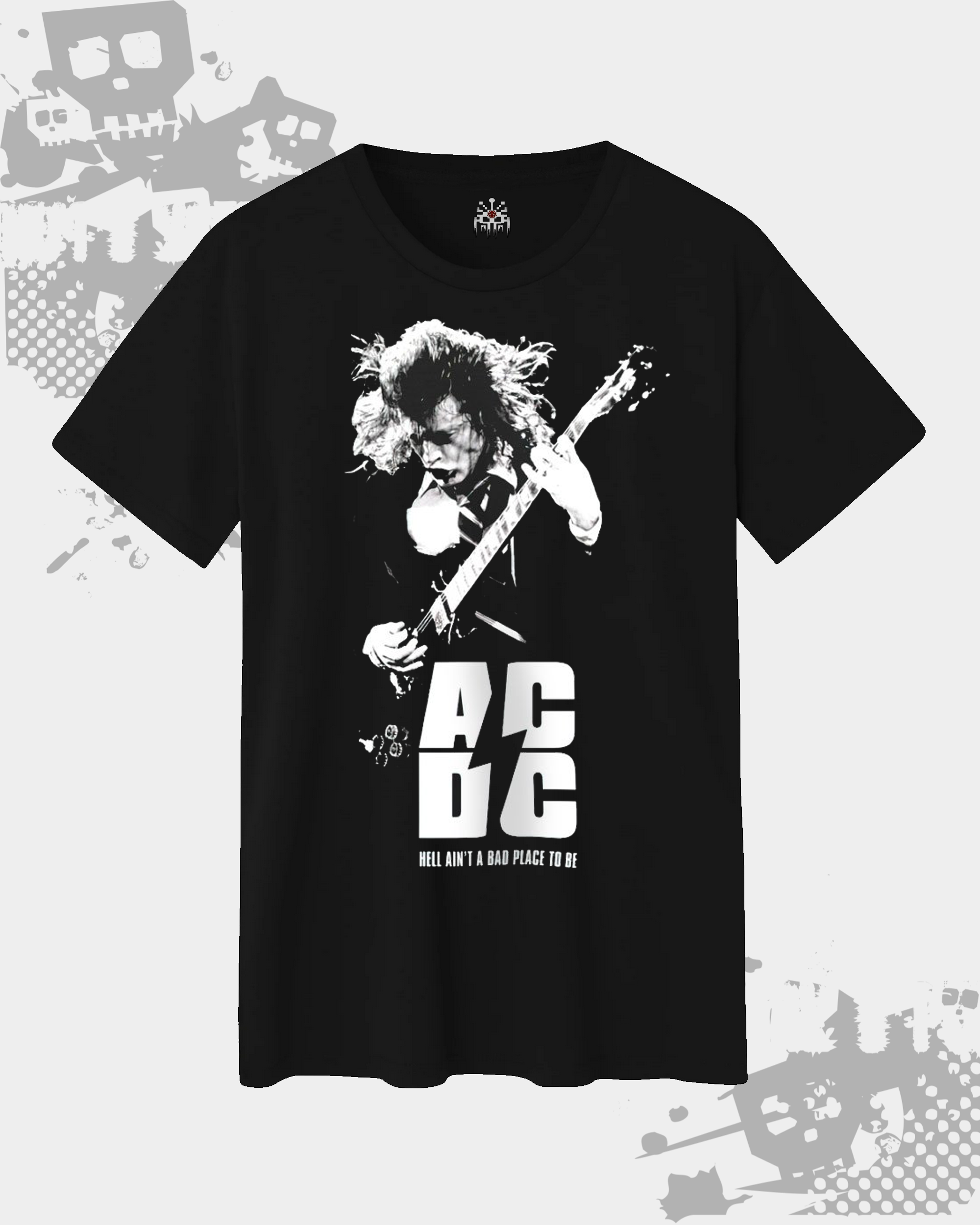 AC/DC Hell Ain't A Bad Place To Be Black Unisex T-Shirt