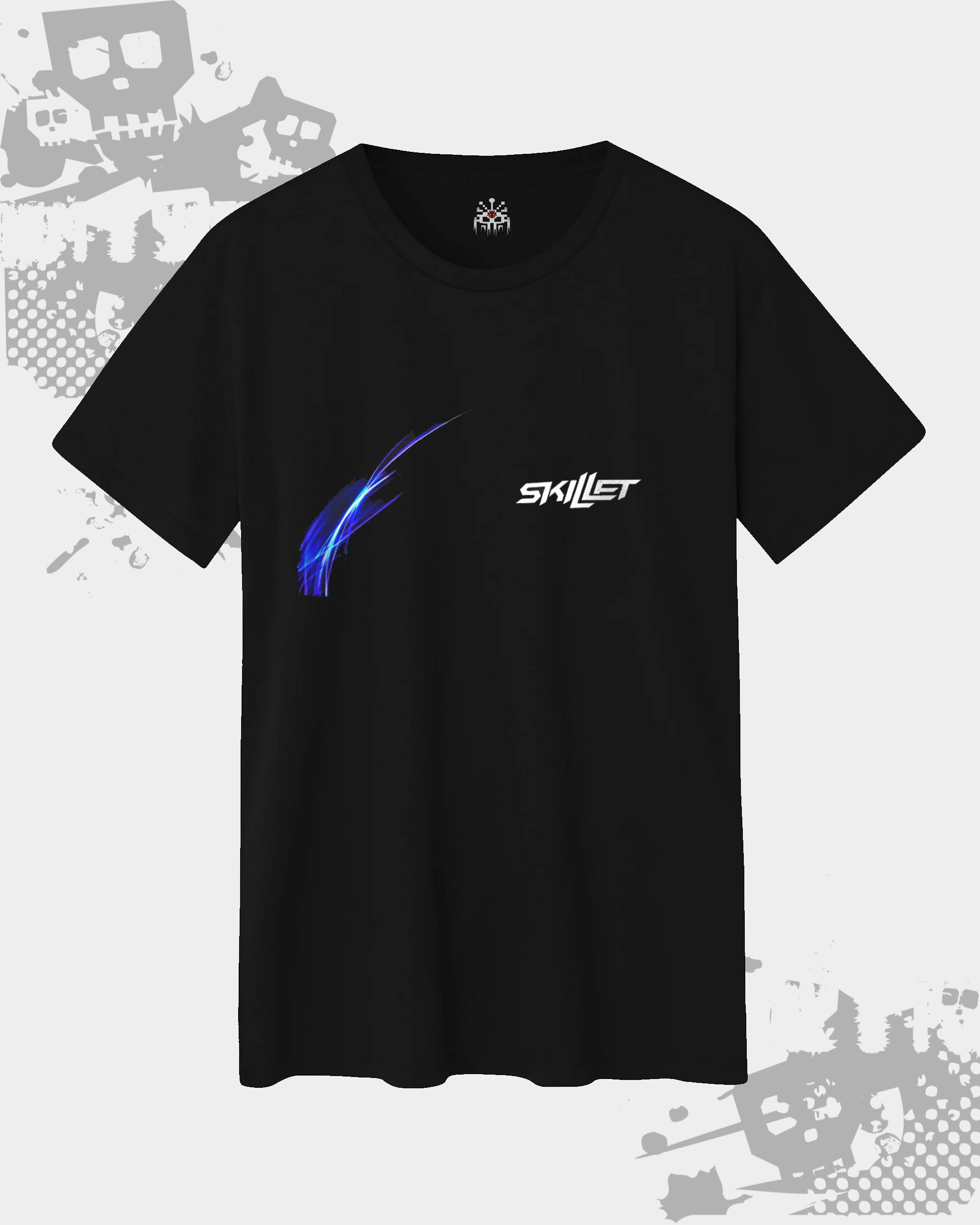 Skillet Black Unisex T-Shirt