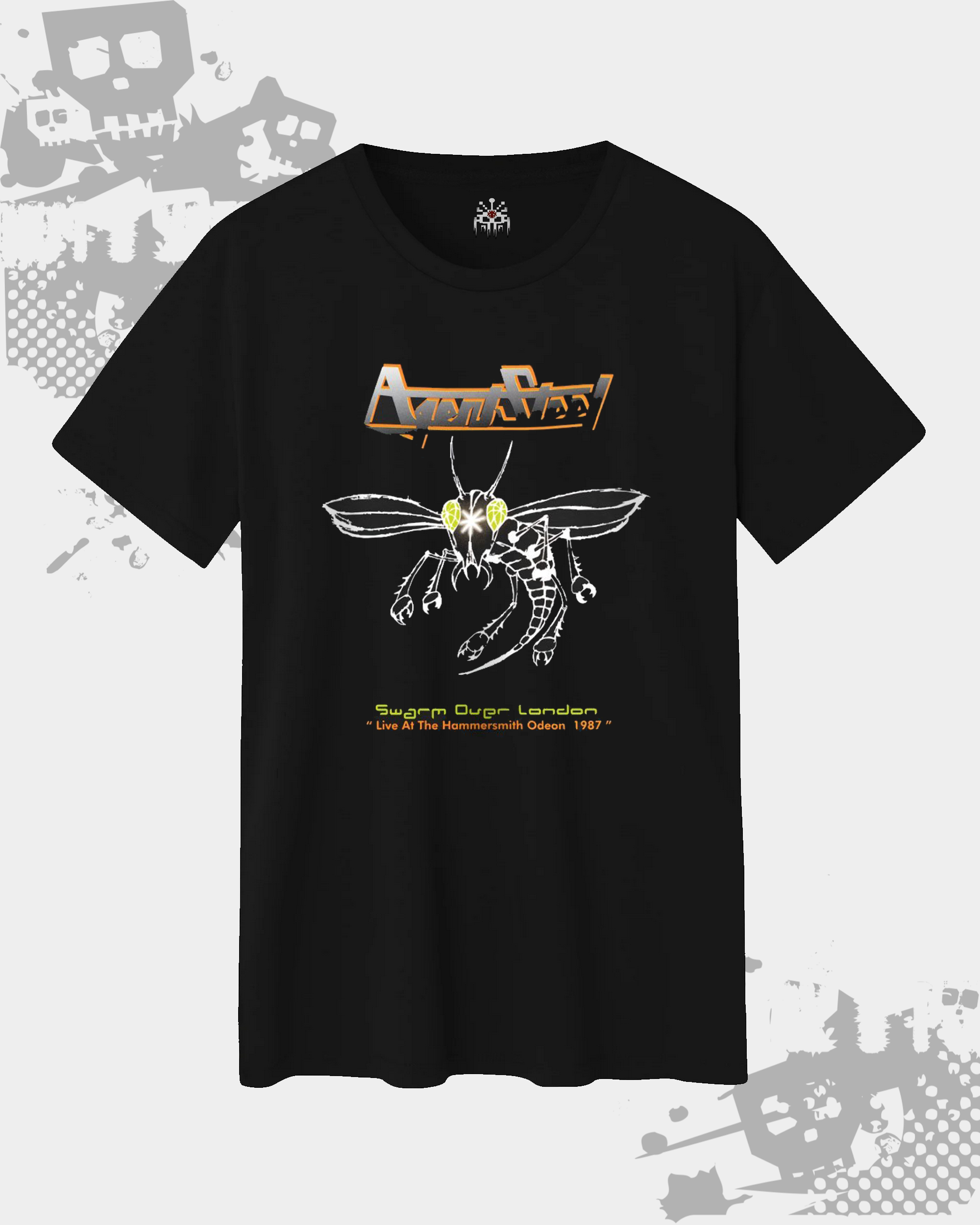 Agent Steel Black Unisex T-Shirt