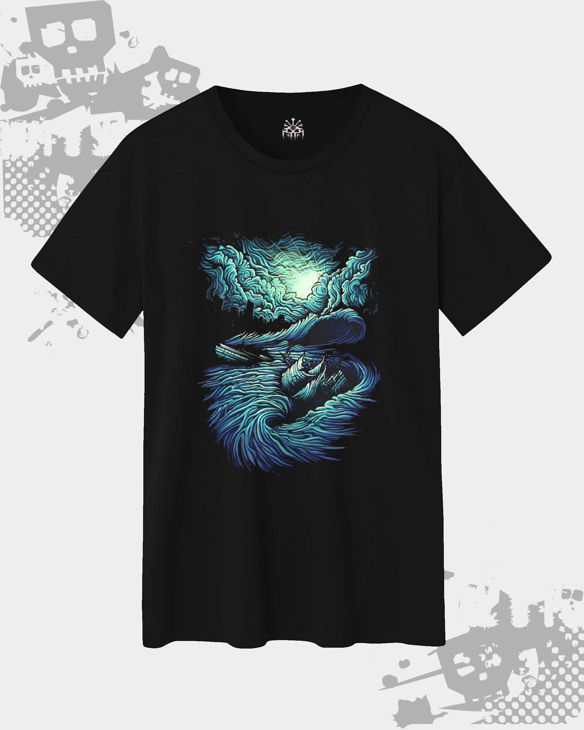 Parkway Black Unisex T-shirt