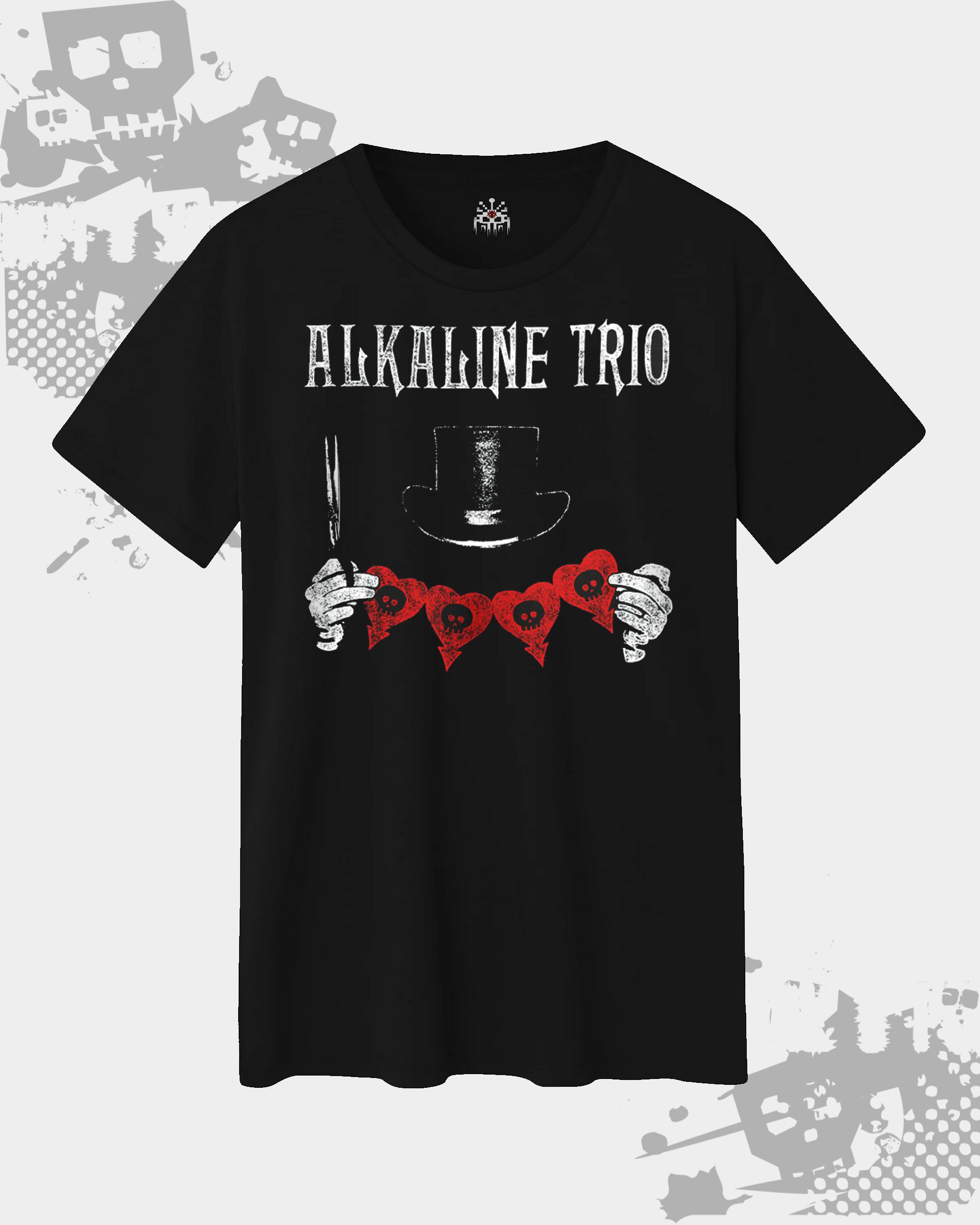 Alkaline Trio Black Unisex T-Shirt