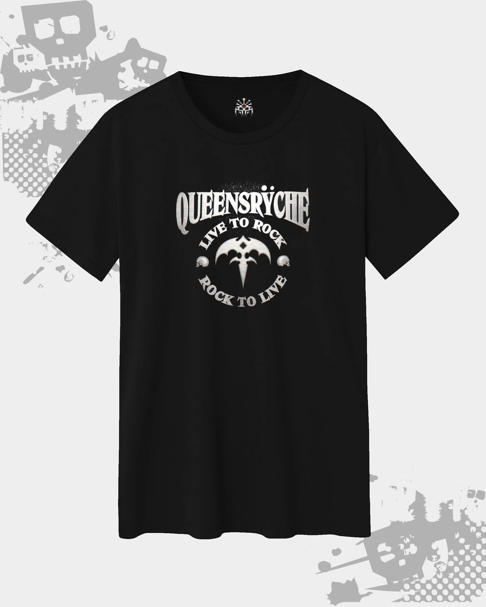 Queensryche Black Unisex T-shirt