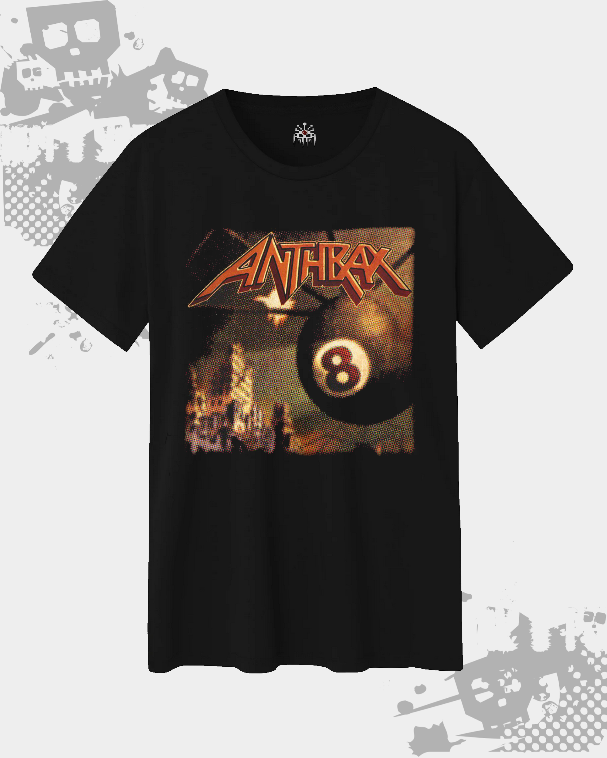 Anthrax Black Unisex T-Shirt