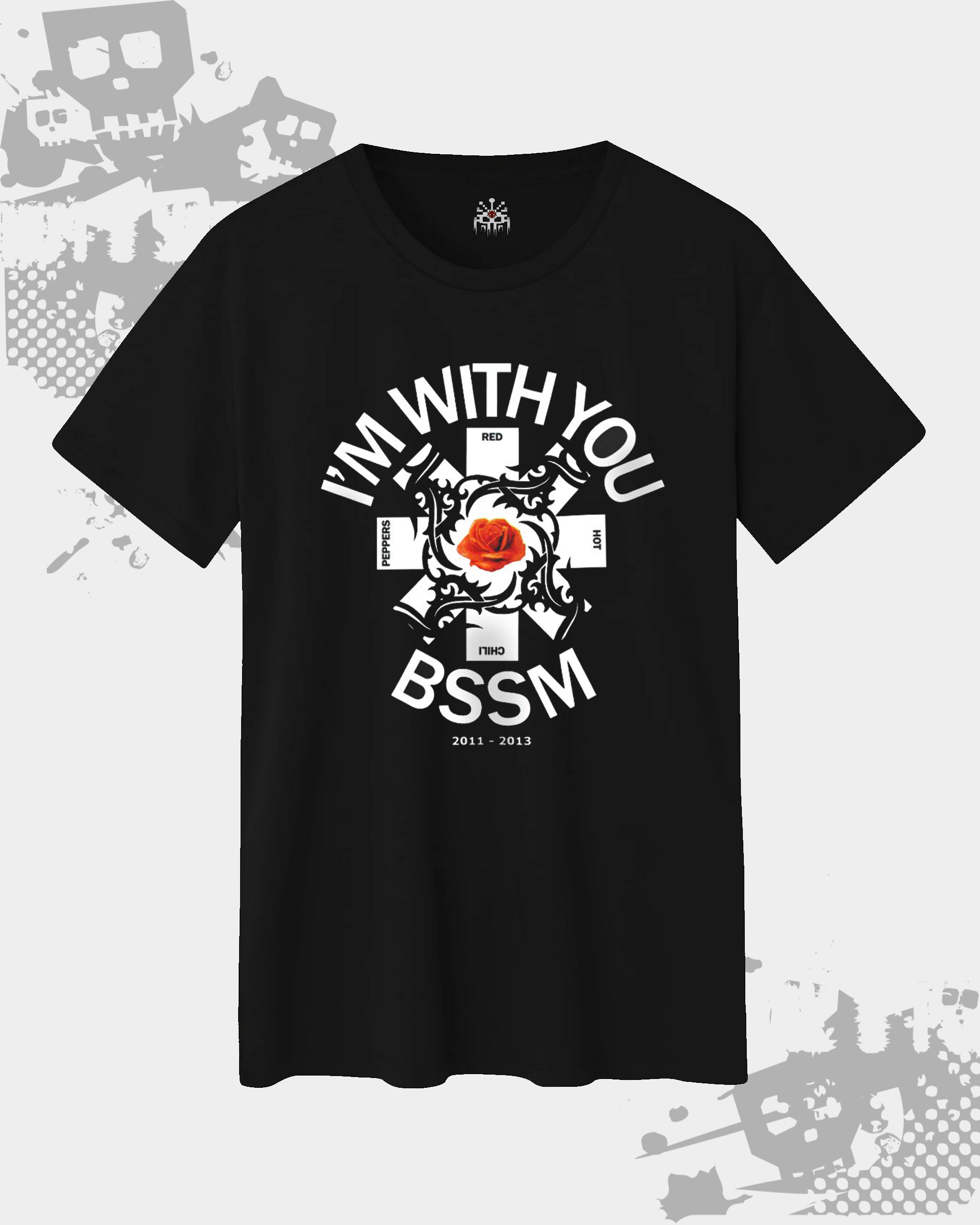 Red Hot Chili Peppers Black Unisex T-shirt