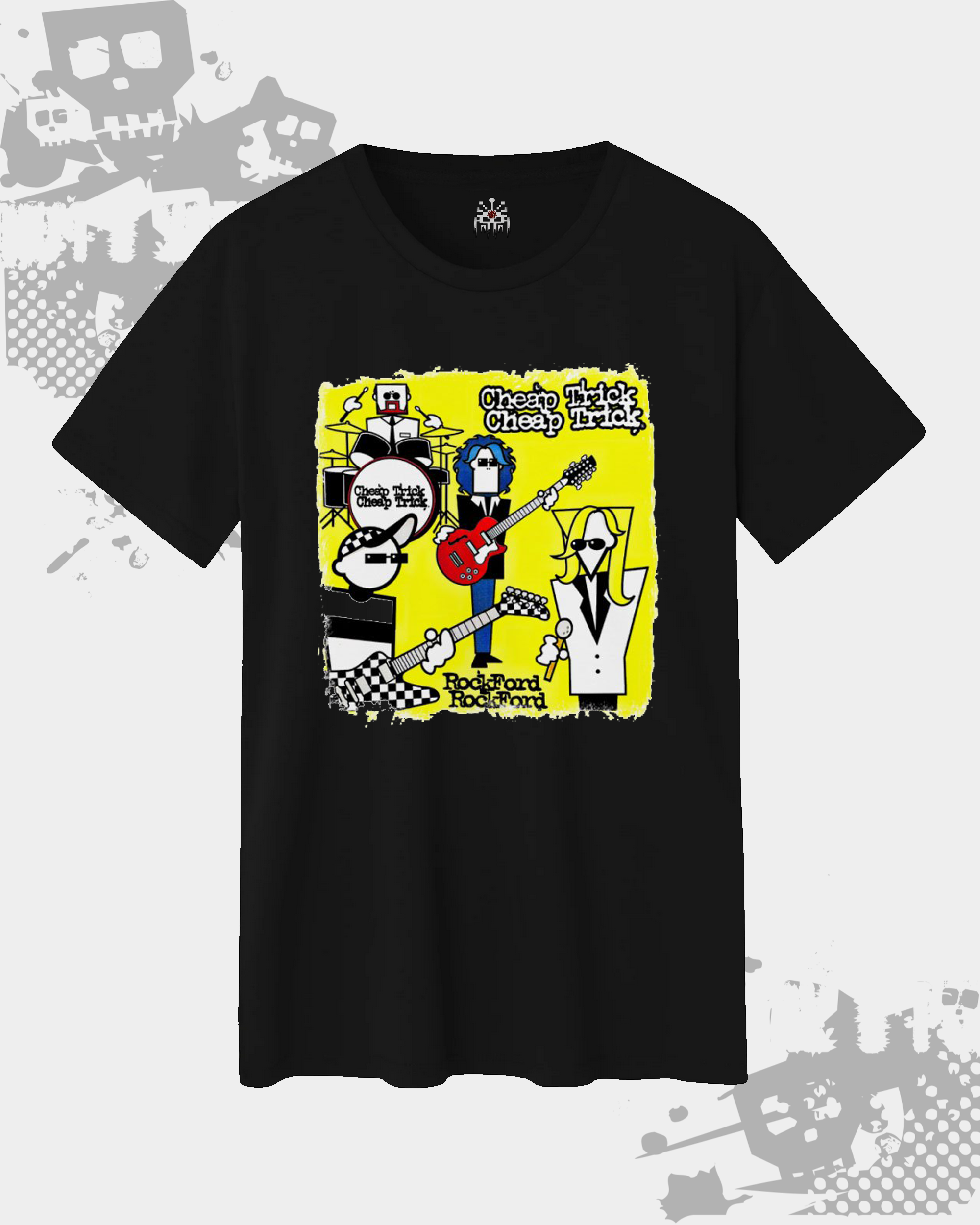 Cheap Trick Black Unisex T-Shirt