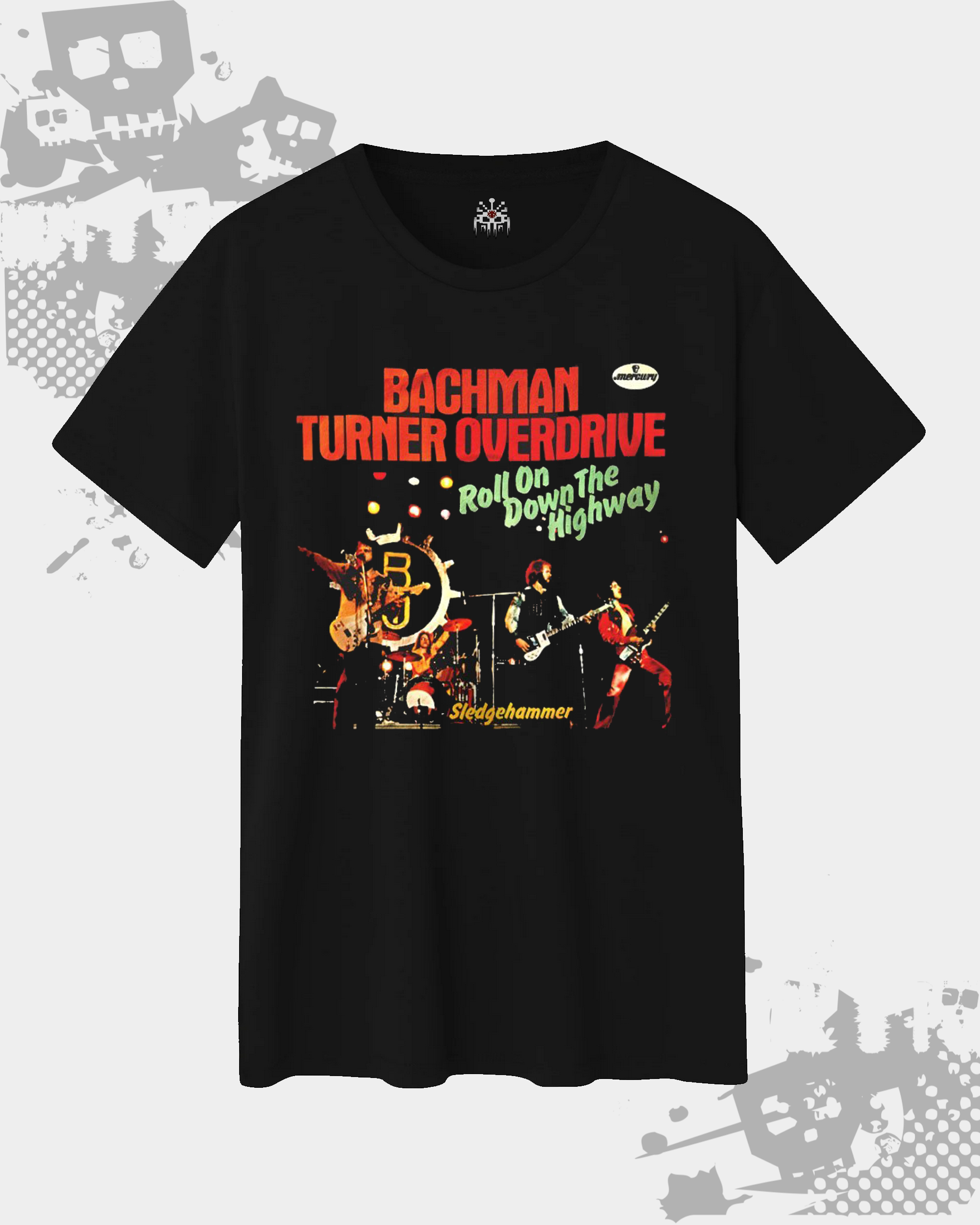 Bachman-Turner Overdrive Black Unisex T-Shirt