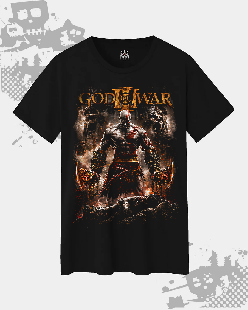God of War Trilogy Bundle T-Shirt Pack – GOW 1, 2 & 3 Exclusive Gaming Collection