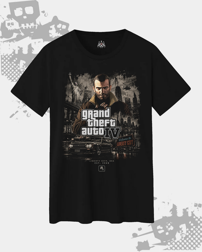 GTA Trilogy Bundle T-Shirt Pack – Vice City, San Andreas & GTA VI Exclusive Gaming Collection