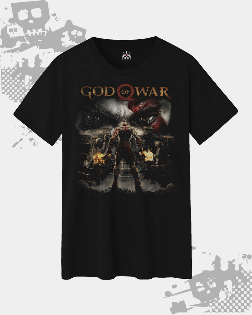 God of War Trilogy Bundle T-Shirt Pack – GOW 1, 2 & 3 Exclusive Gaming Collection